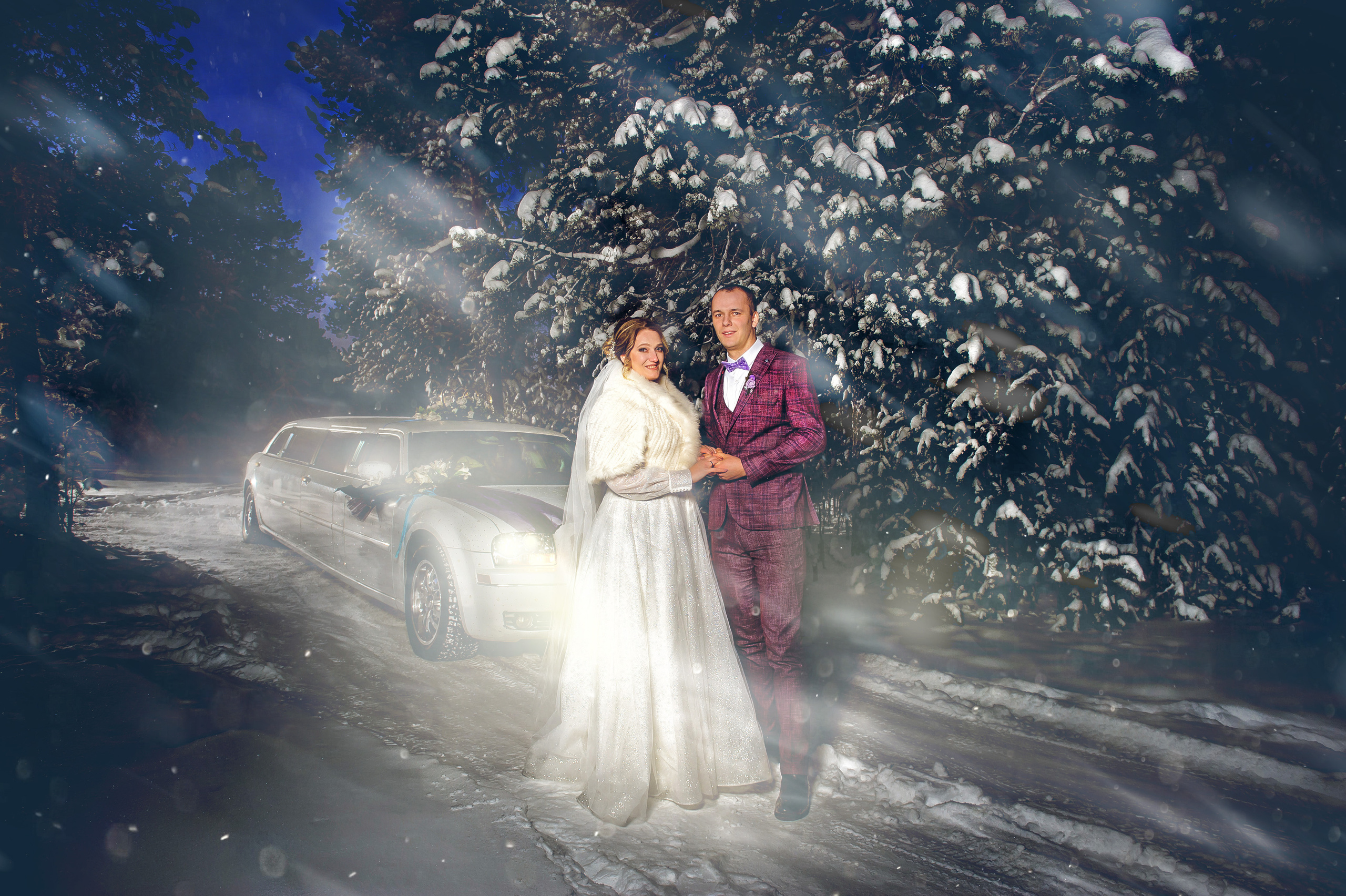 Свадьба зимой