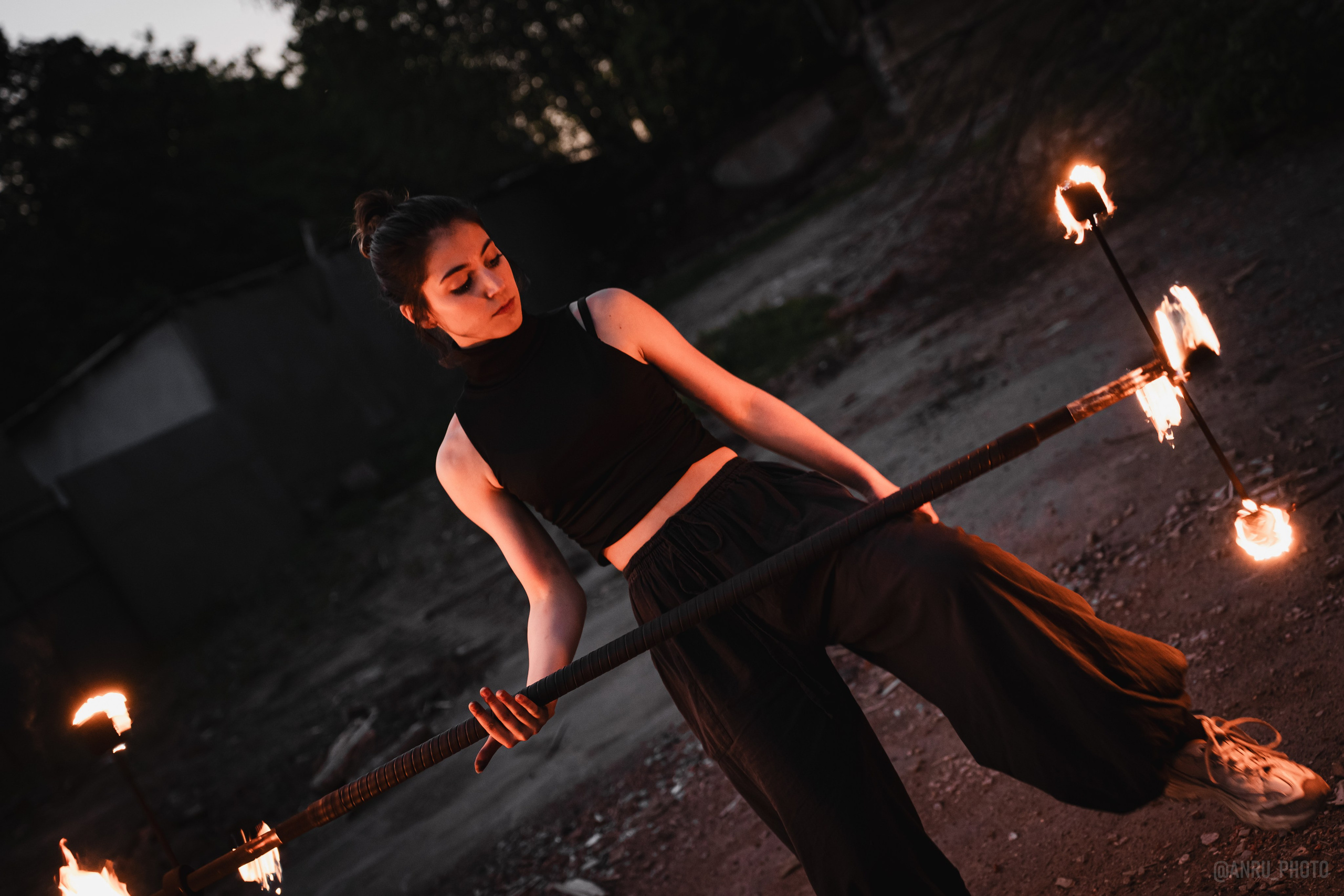 Огненная тренировка. Репортажный фотограф Анастасия Рубцова