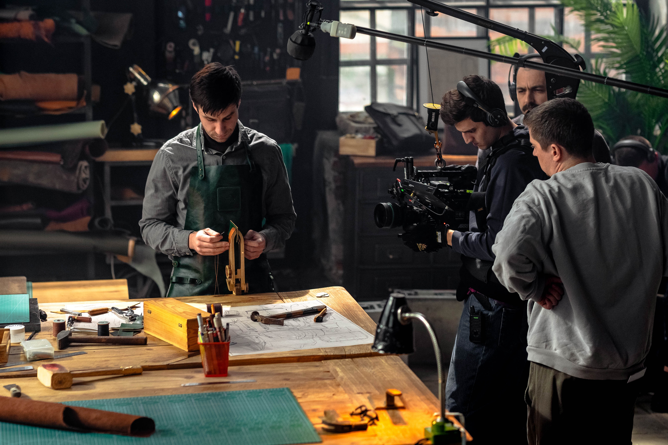 За кулисами кинопроизводства: съемка рекламного проекта в Москве. Юля Дэй • Фотограф, Санкт-Петербург