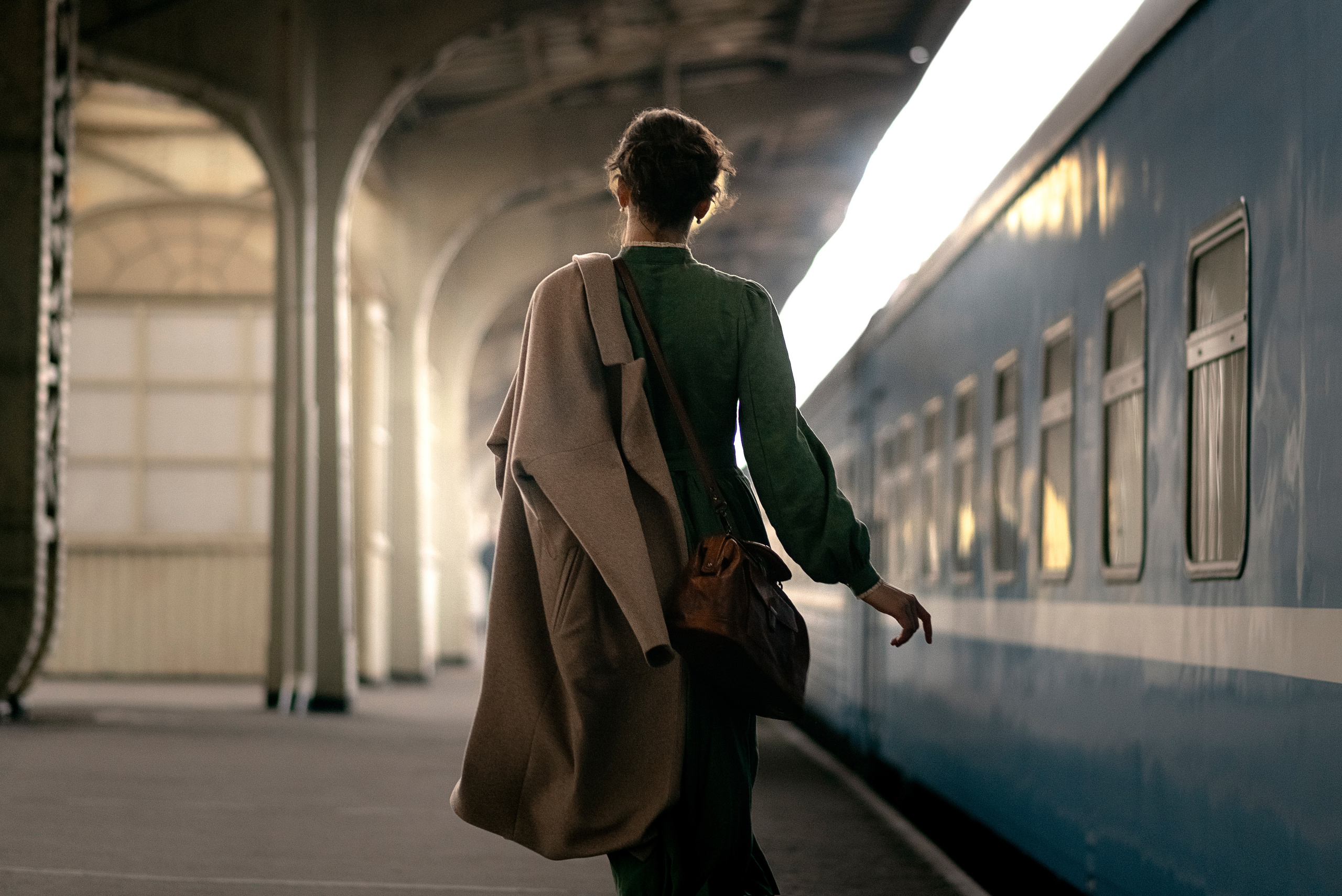 Фотосессия в стиле ретро на Витебском вокзале, СПб. Юля Дэй • Фотограф, Санкт-Петербург