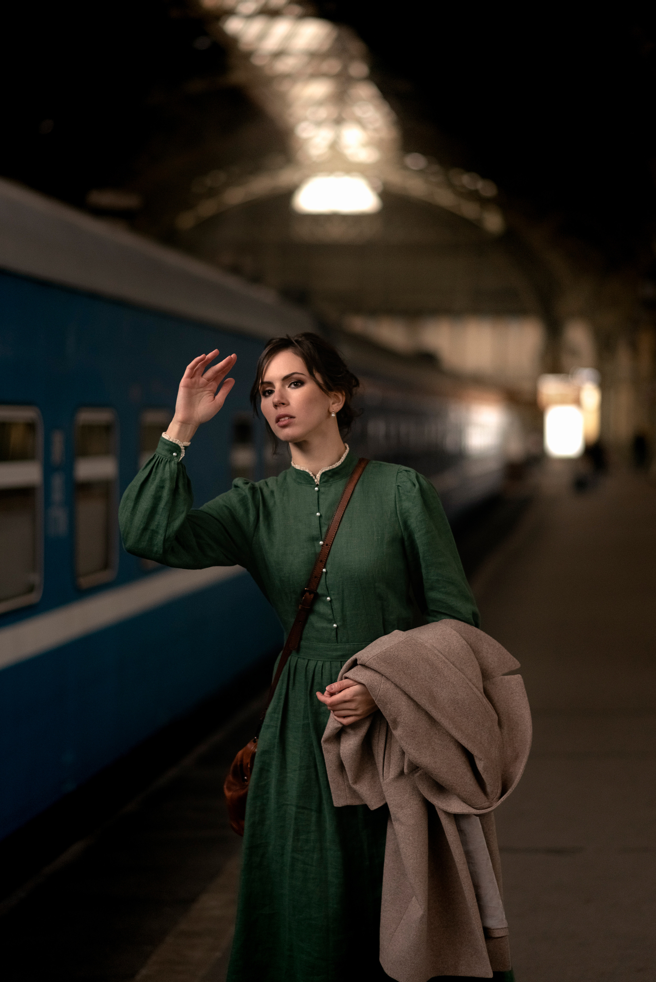 Фотосессия в стиле ретро на Витебском вокзале, СПб. Юля Дэй • Фотограф, Санкт-Петербург