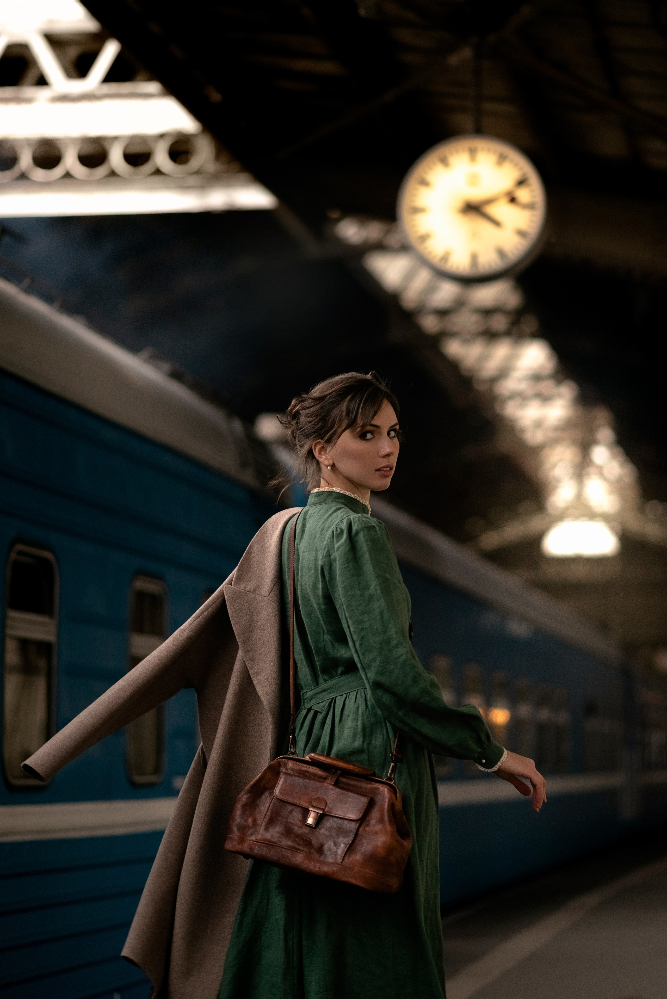 Фотосессия в стиле ретро на Витебском вокзале, СПб. Юля Дэй • Фотограф, Санкт-Петербург