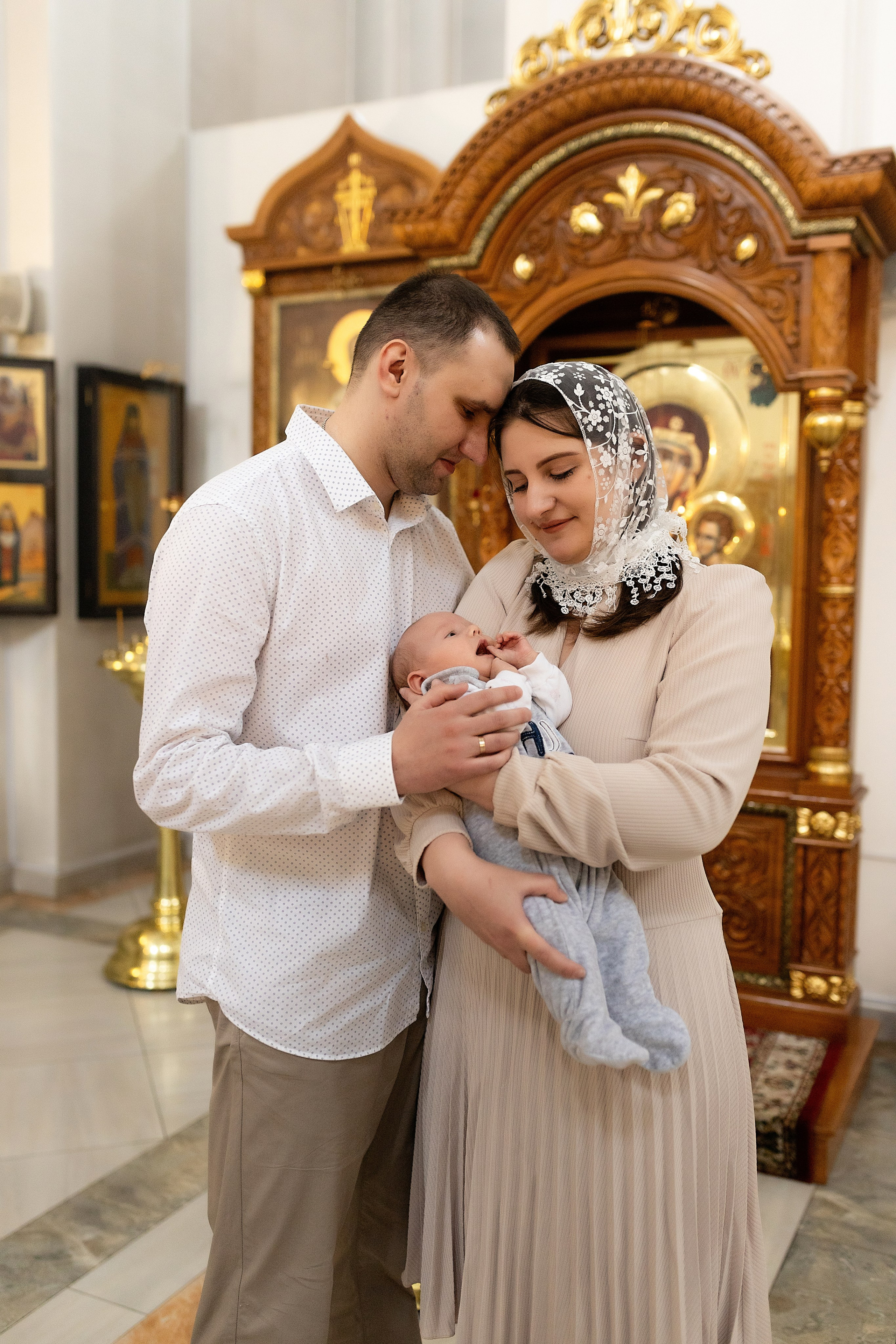 Таинство крещения Алисы. Фотограф в Железнодорожном и Балашихе