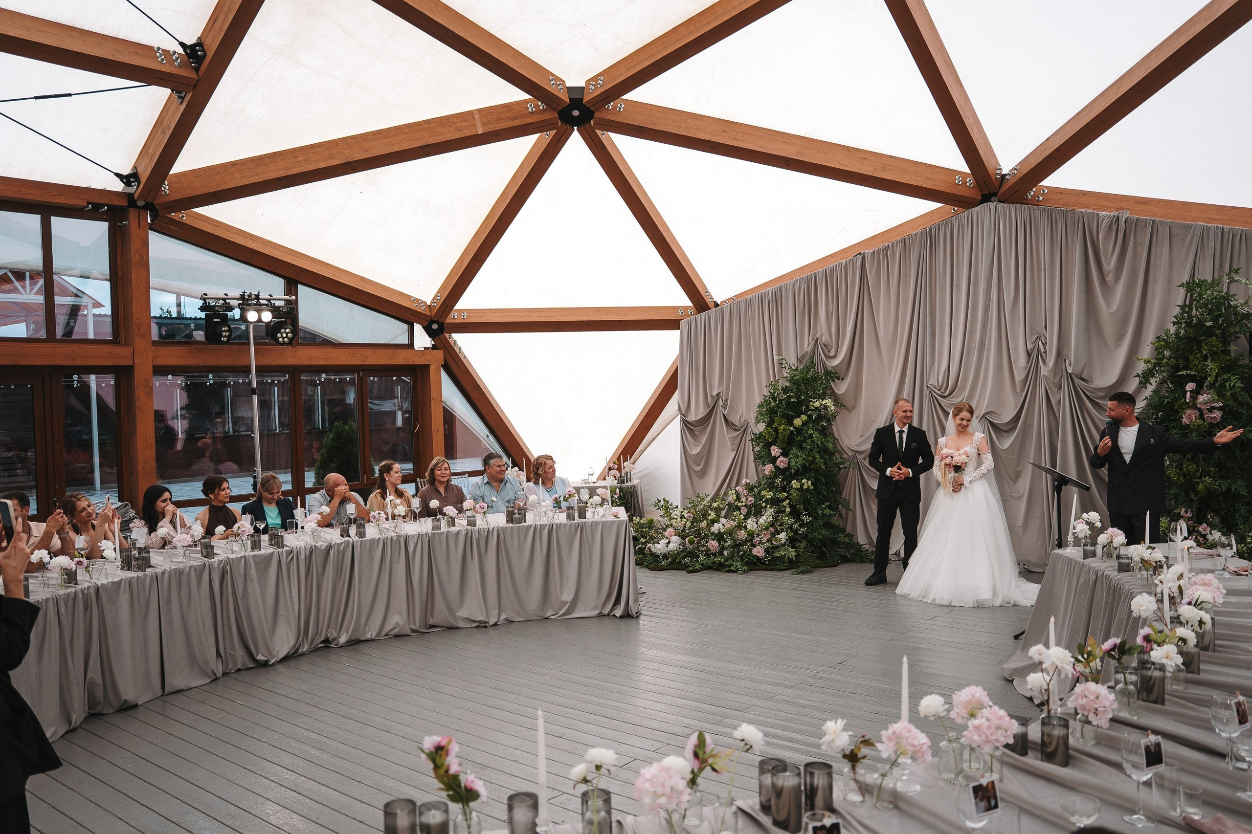 Свадьба в шатре «Хотим Едим» Уфа 22 июня 2025 — M5, выездная регистрация, свадебный фотограф Дмитрий Носков