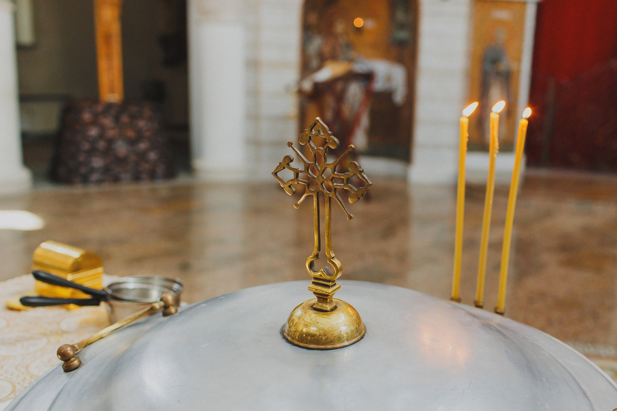 Фотосъемка таинства крещения в Некрасовке. Фотограф в Москве и Люберцах Анна Ушакова