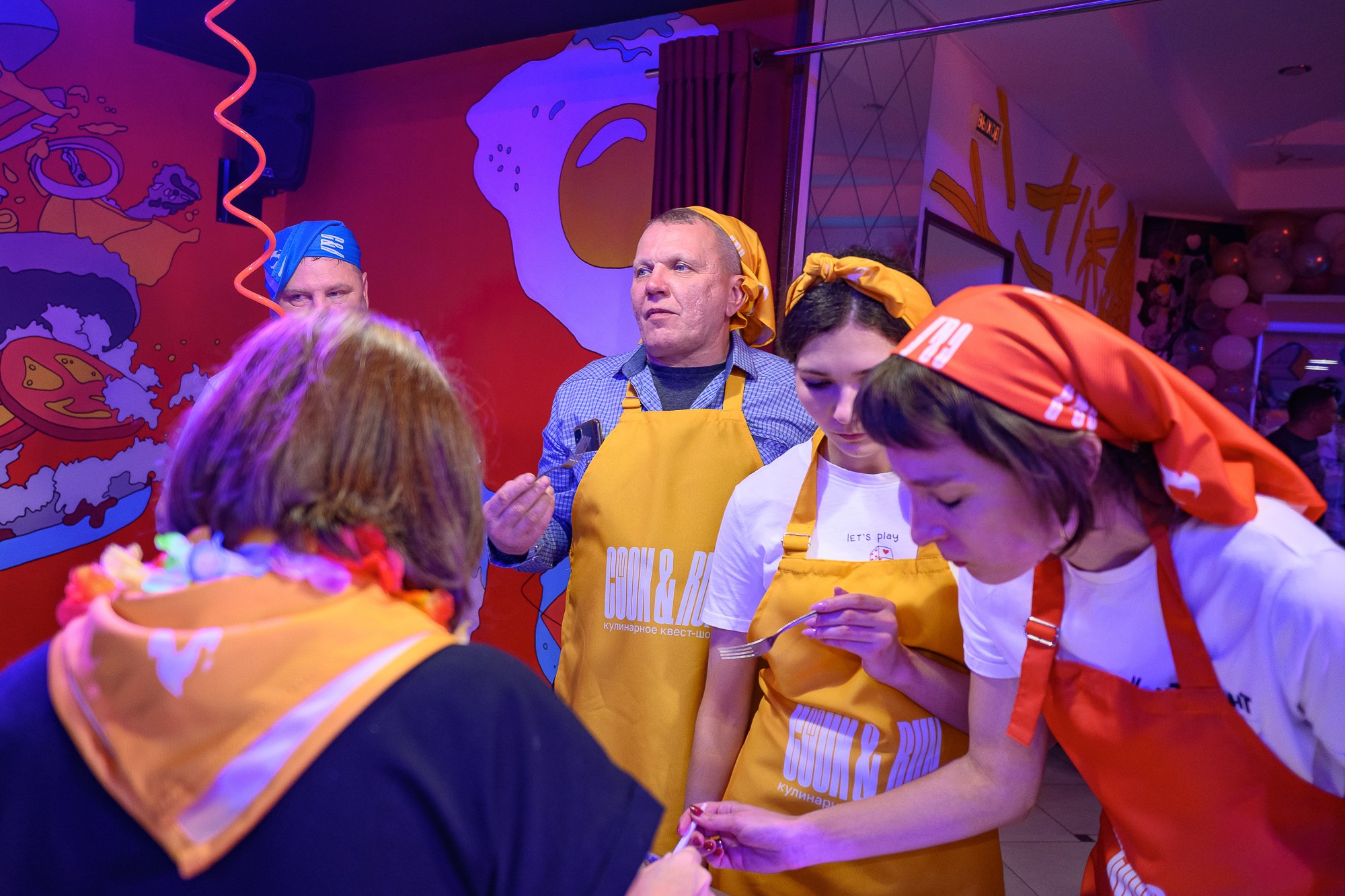 Кулинарный квест-шоу CooknRun. Фотограф Александр Данилов