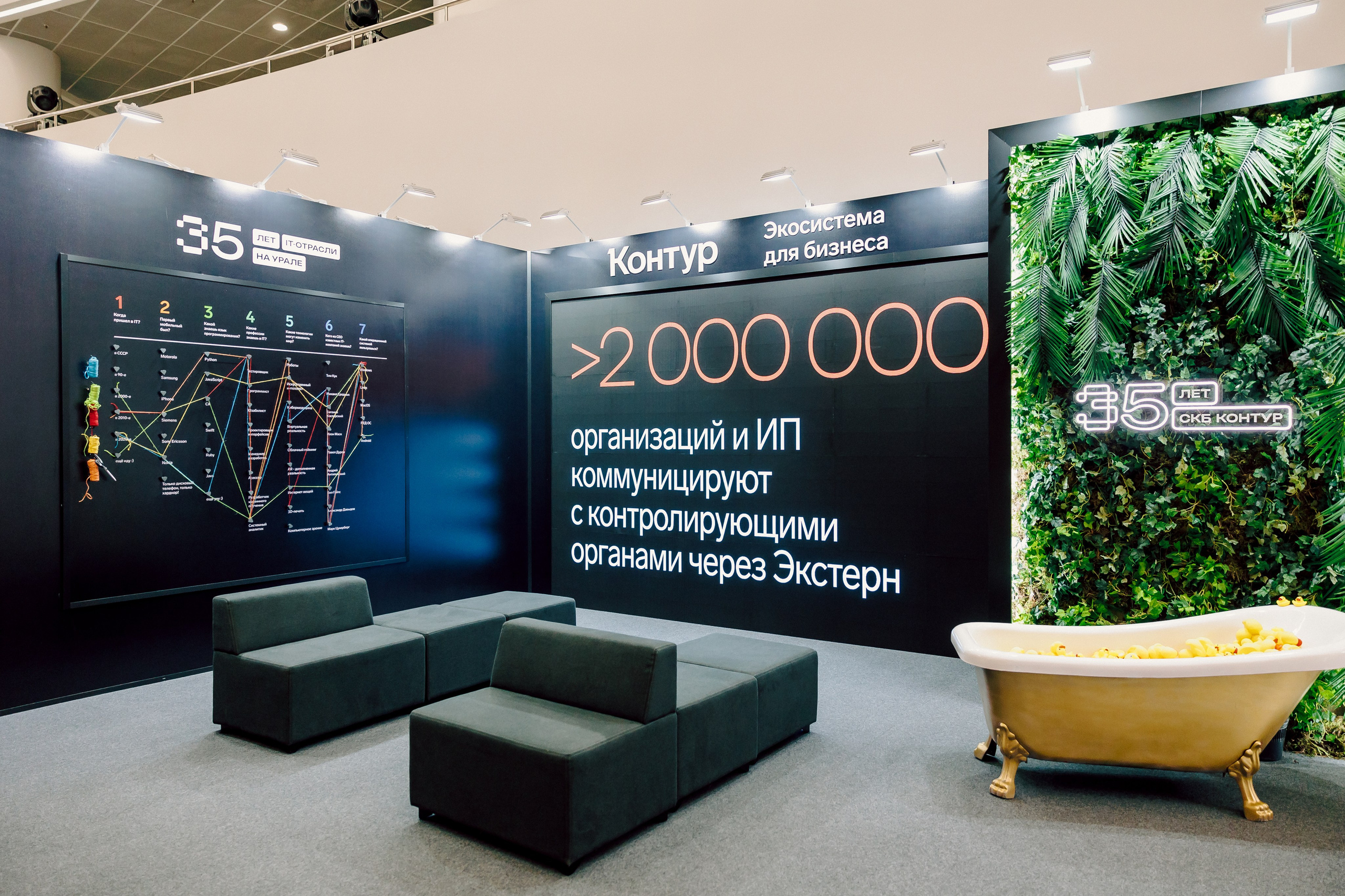 СКБ Контур — Форум будущего — Стенд. Лёшка Варзегов — фотограф