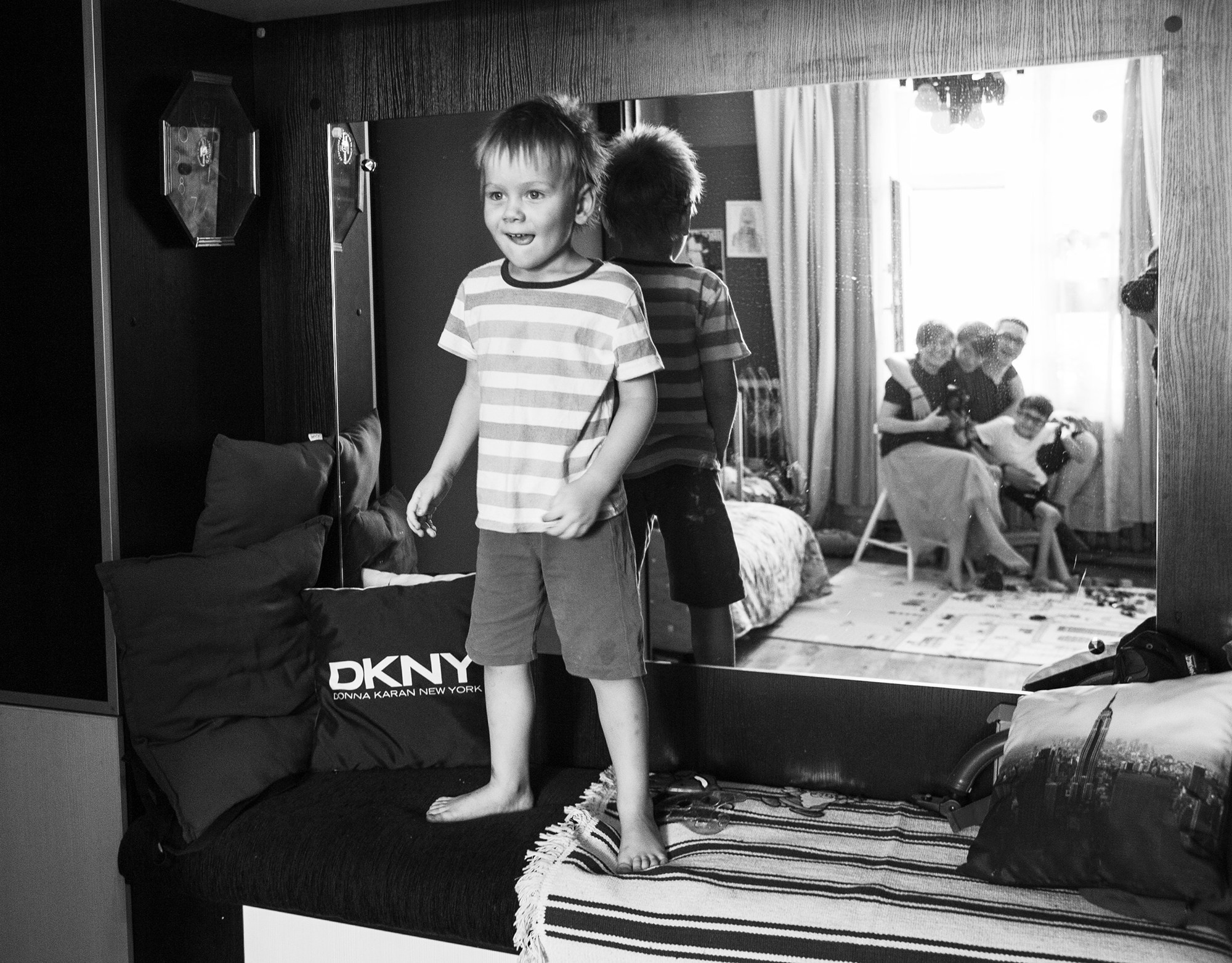 Домашняя съемка для Нади и Толи. Портретная фотография в Москве