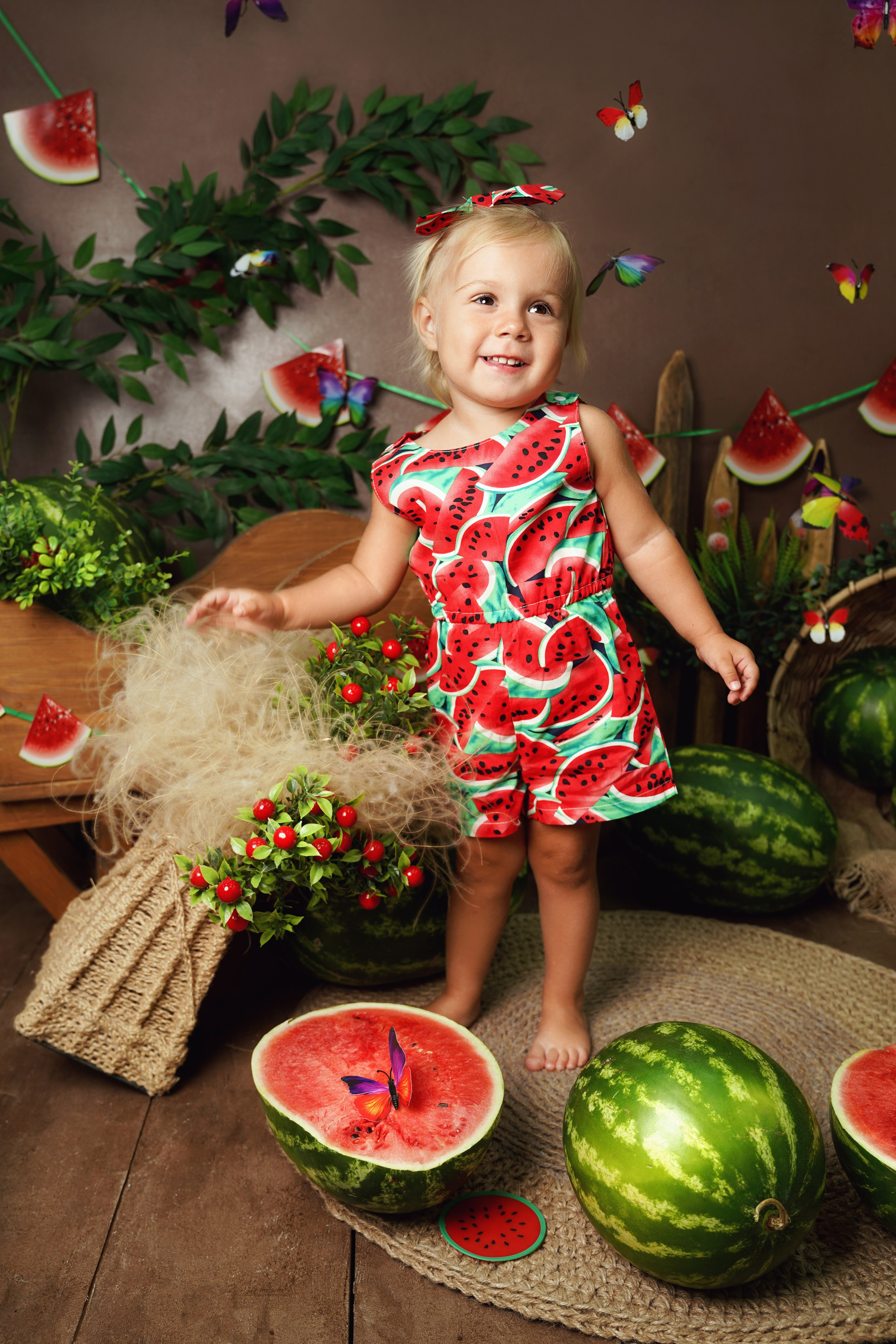 Фотопроект АРБУЗИКИ. Фотограф новорожденных, детей до года и беременных в Симферополе