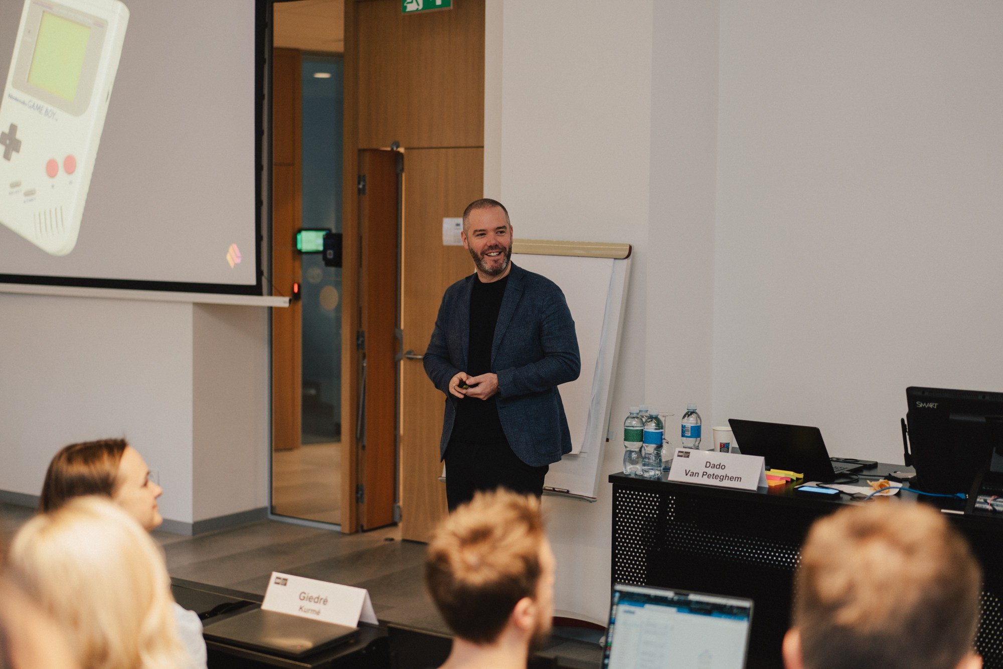 ISM. Dado Van Peteghem Visit. Photographer in Vilnius