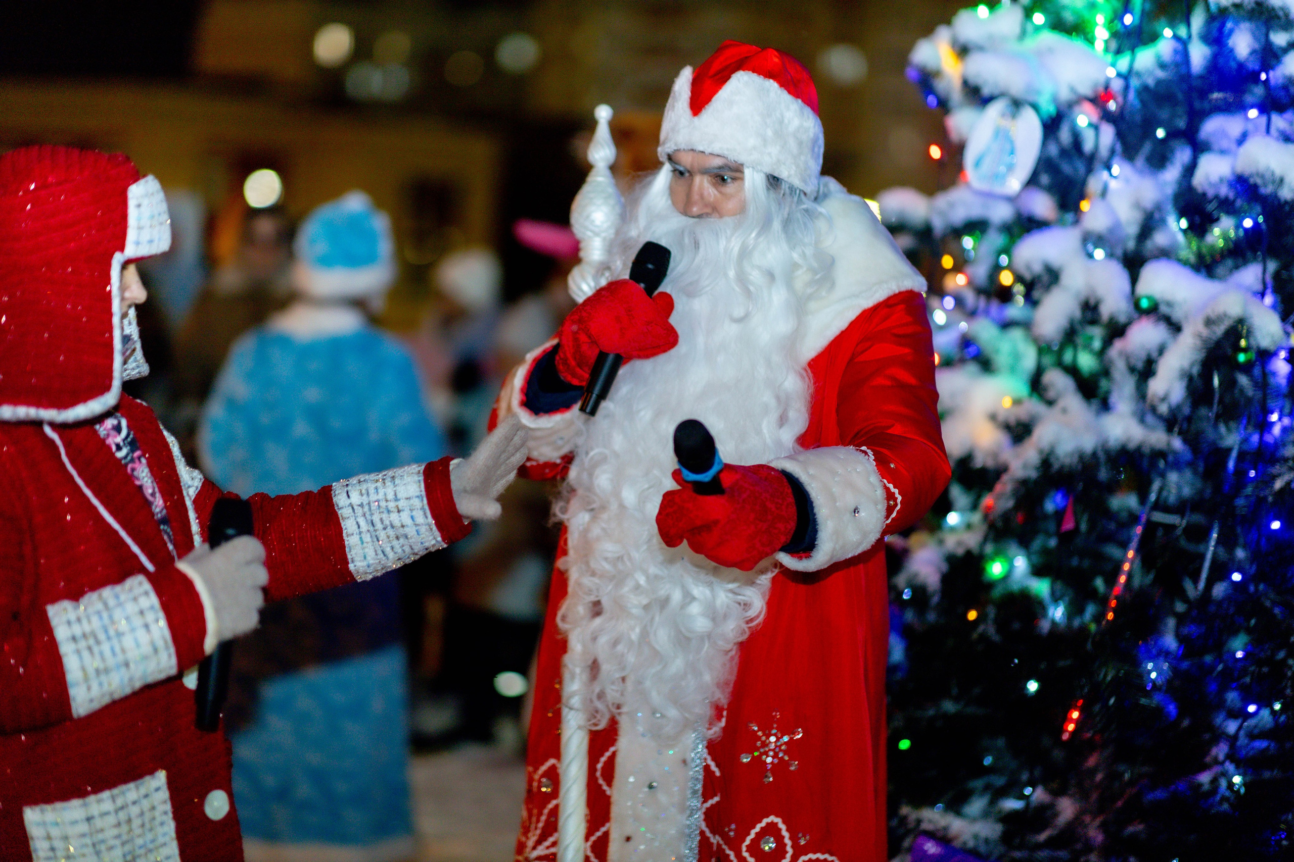 Елка в микрорайоне Университет. Фотограф г. Чебоксары Николай Фадеев