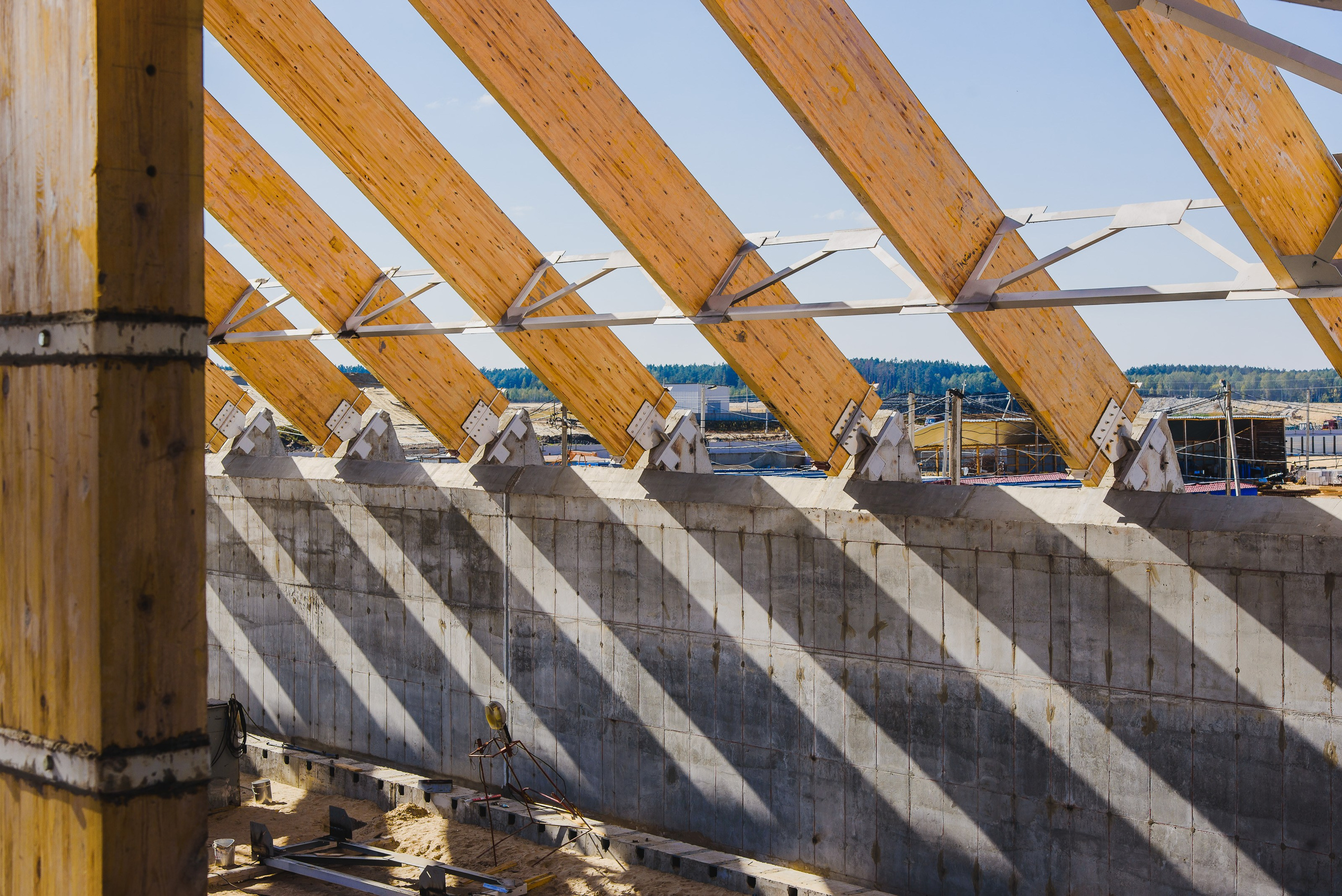 Незавершенное строительство. Фотограф Олег Юршевич Солигорск Минск
