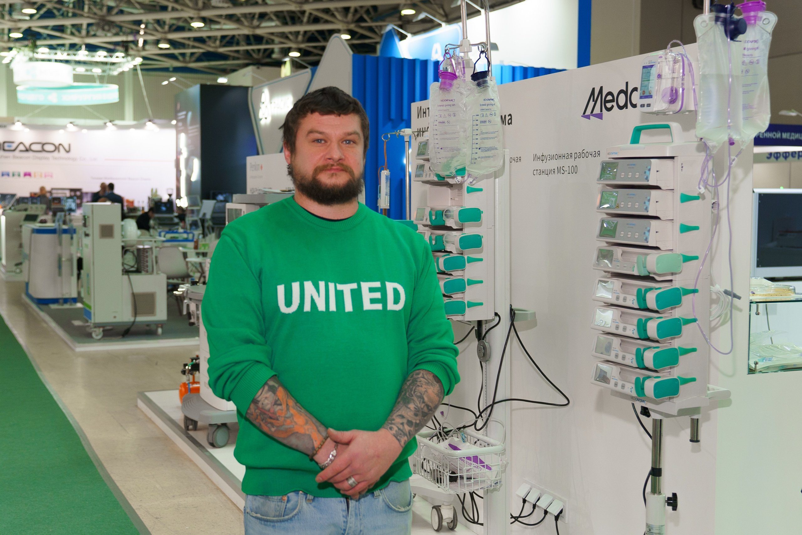 МЕДИКА ТРЕЙД выставка в Экспо. Семейный и репортажный фотограф в Москве Оксана Шилова