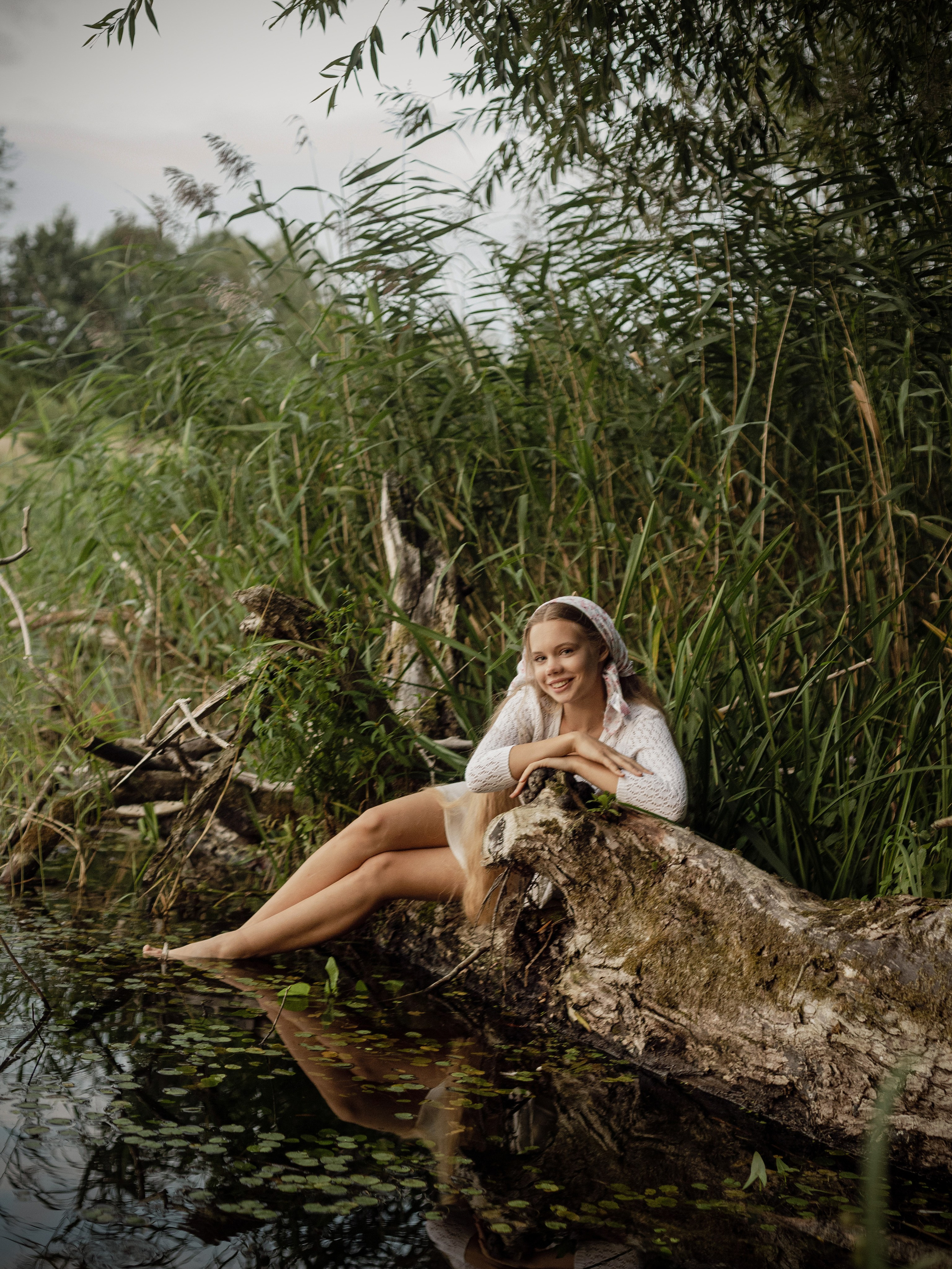 В деревне. Портретный фотограф в Калининграде Алеся Раух