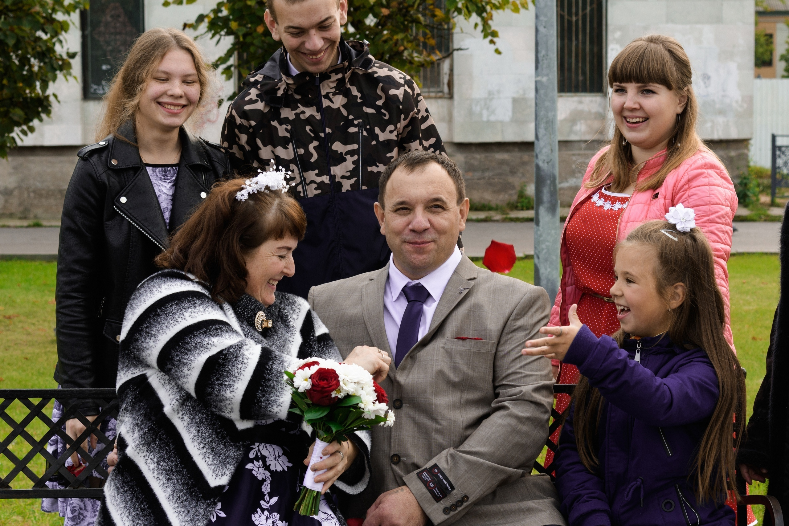 Свадебная прогулка. Семейный и индивидуальный фотограф Life style в Санкт-Петербурге Мария