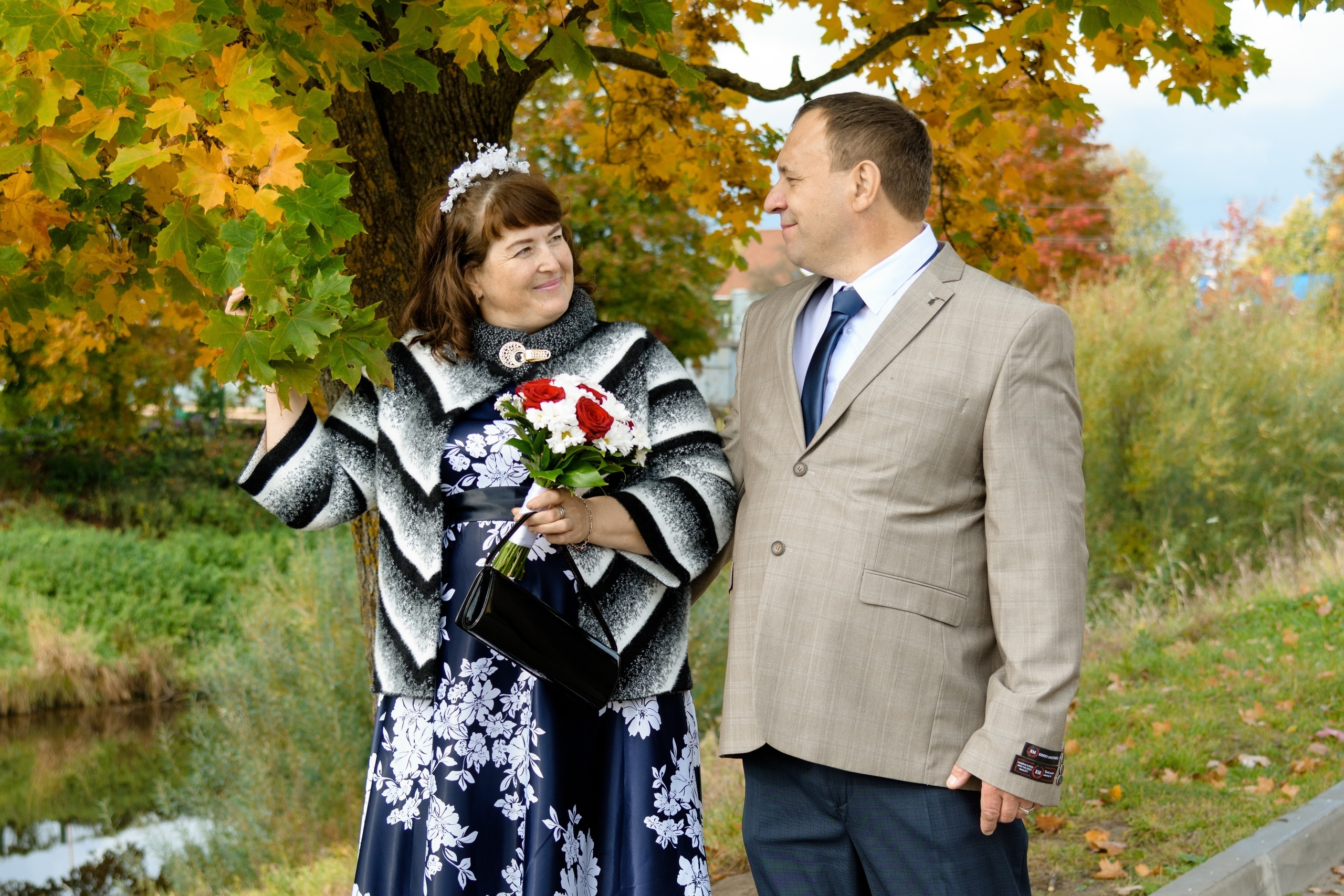 Свадебная прогулка. Семейный и индивидуальный фотограф Life style в Санкт-Петербурге Мария