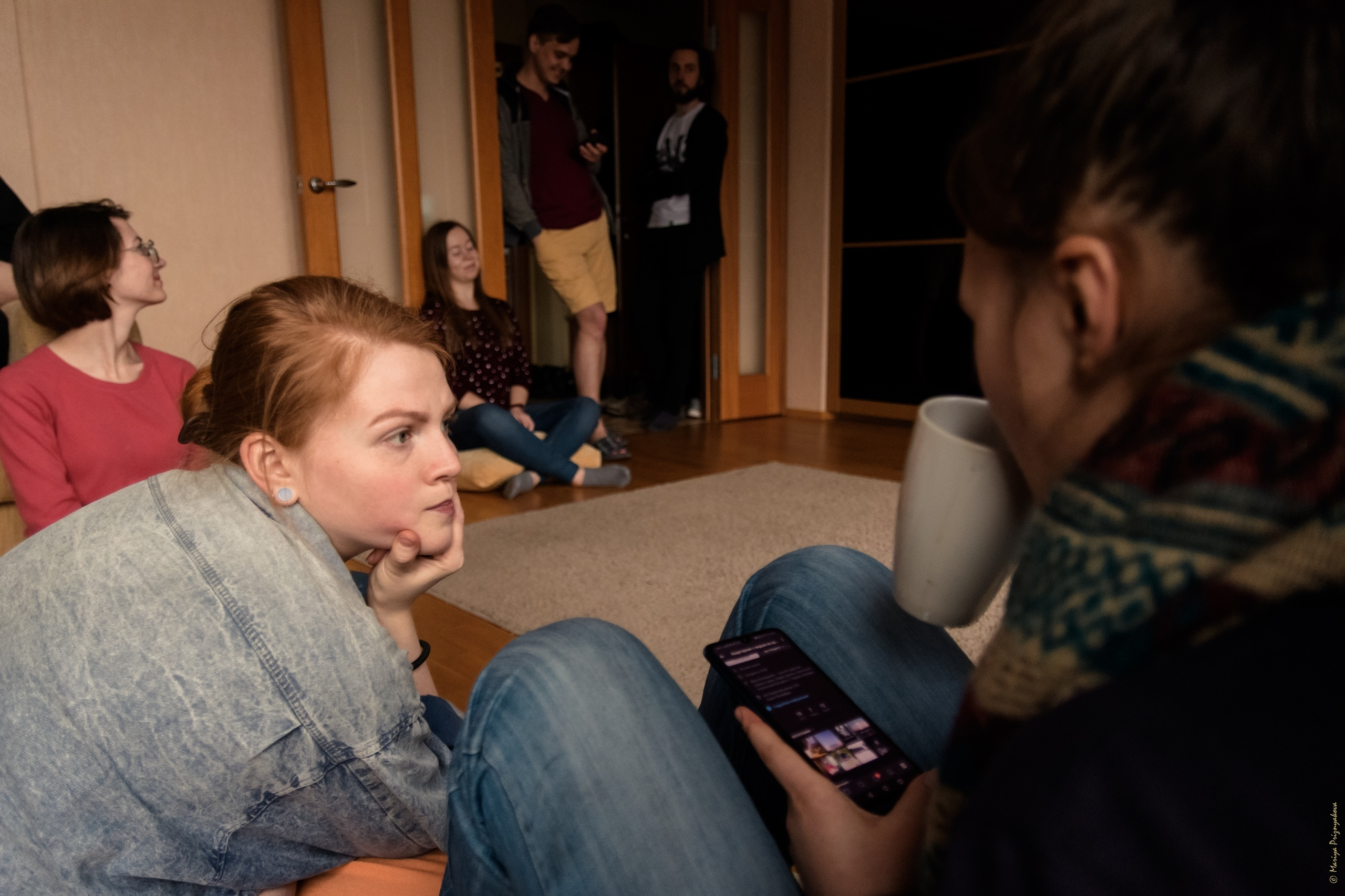 Репортаж с квартирника. Семейный и индивидуальный фотограф Life style в Санкт-Петербурге Мария