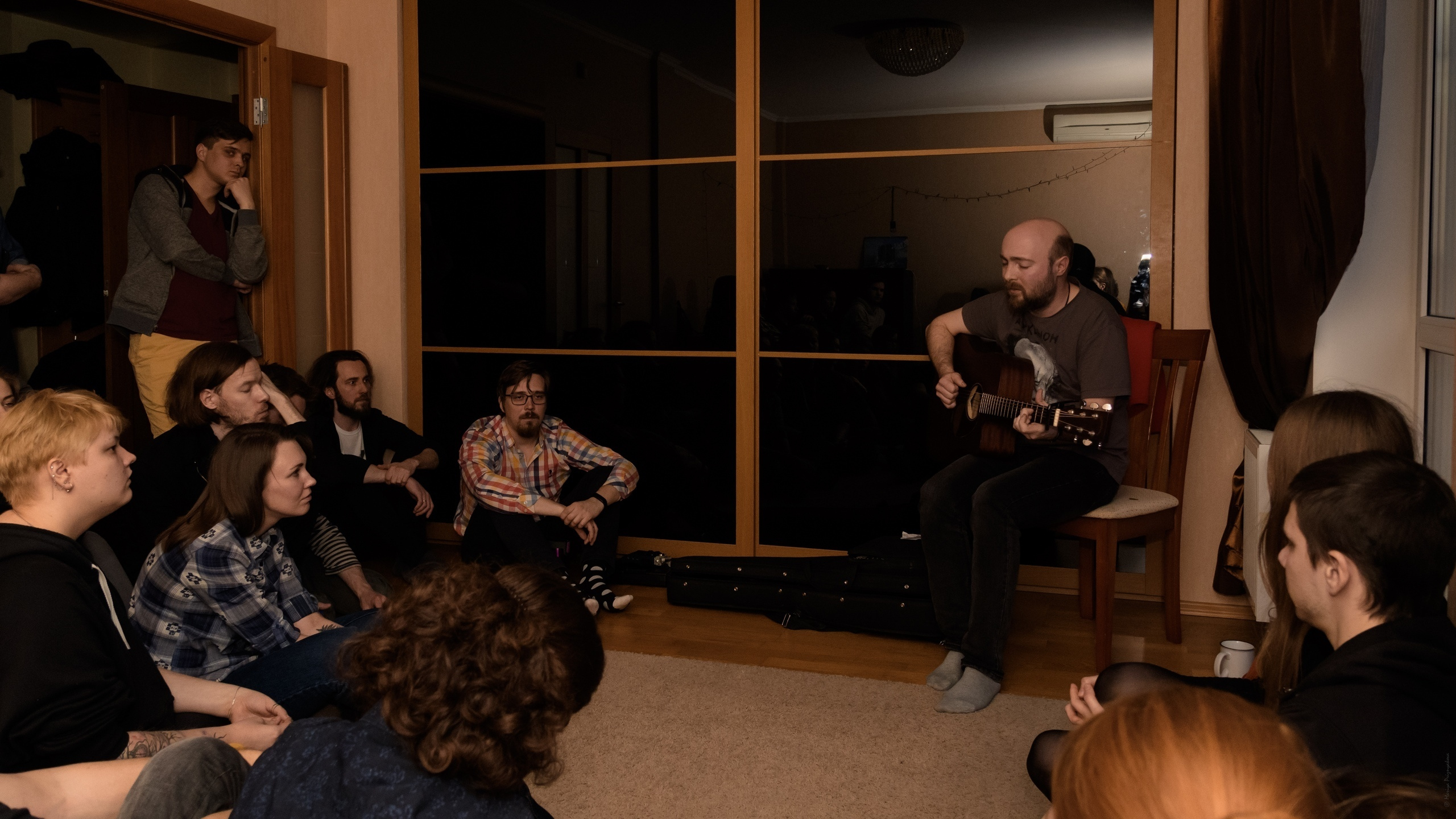 Репортаж с квартирника. Семейный и индивидуальный фотограф Life style в Санкт-Петербурге Мария