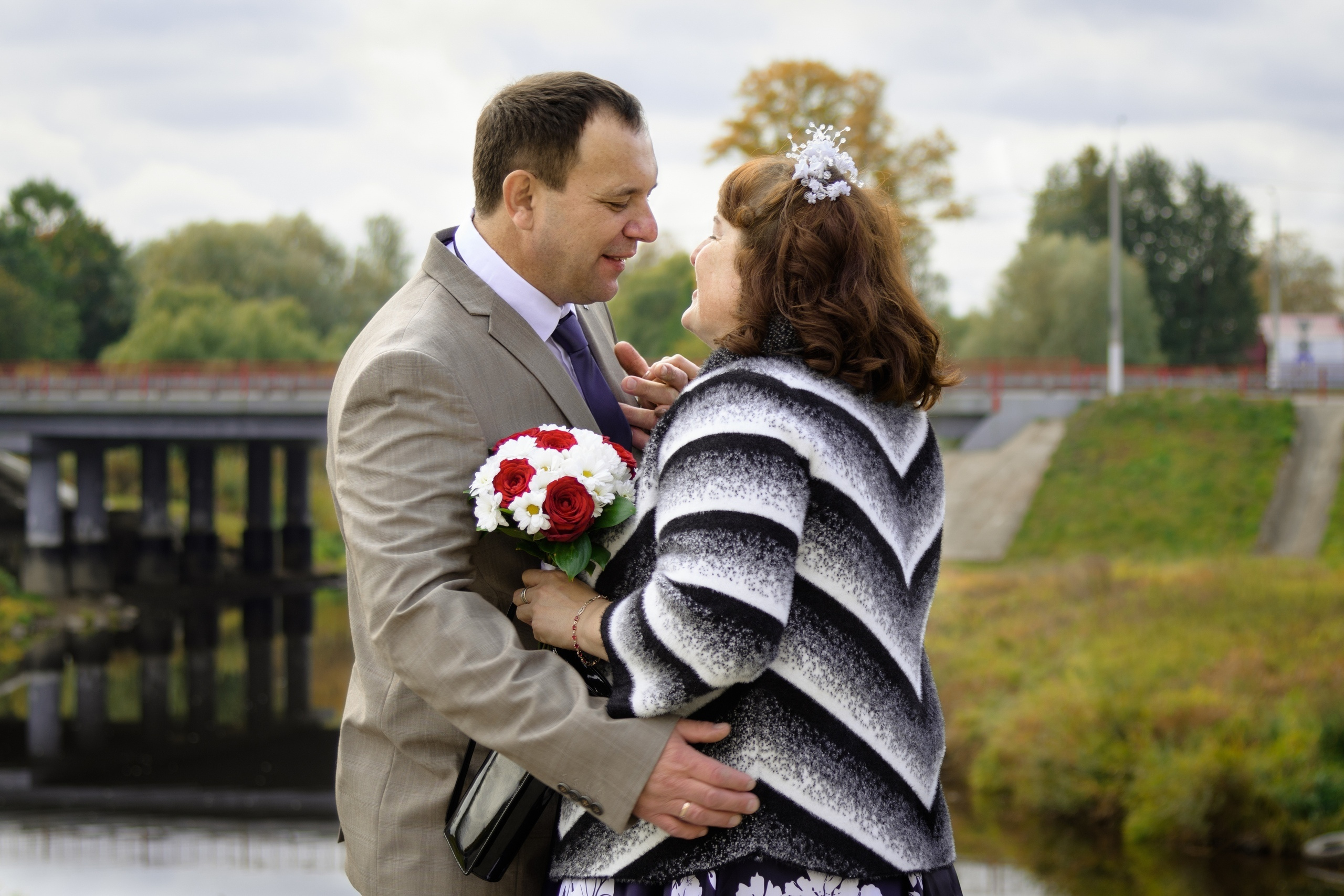 Свадебная прогулка. Семейный и индивидуальный фотограф Life style в Санкт-Петербурге Мария