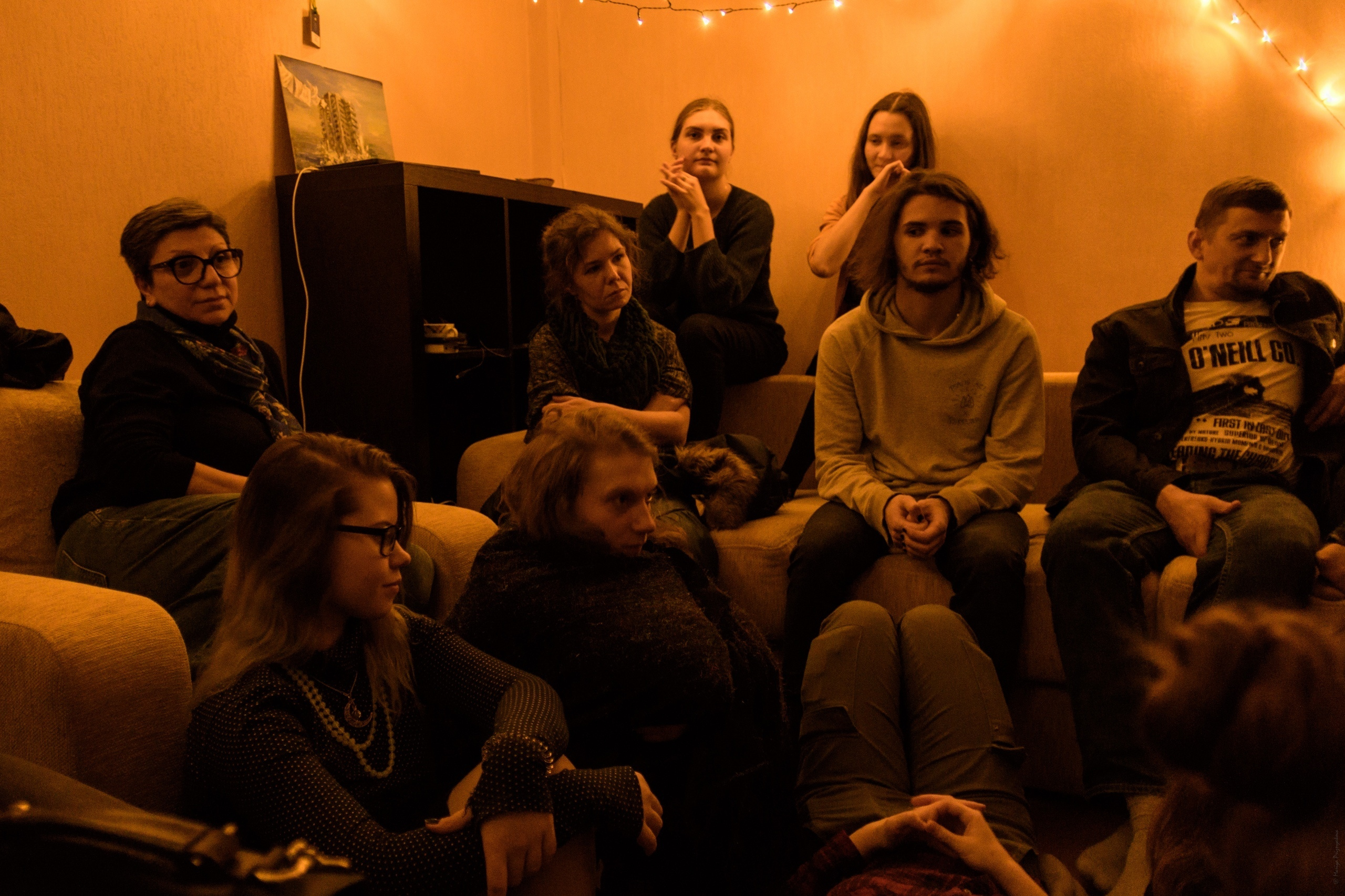 Репортаж с квартирника. Семейный и индивидуальный фотограф Life style в Санкт-Петербурге Мария