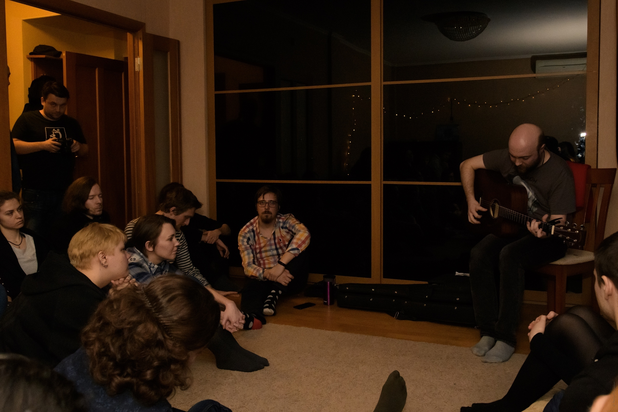 Репортаж с квартирника. Семейный и индивидуальный фотограф Life style в Санкт-Петербурге Мария