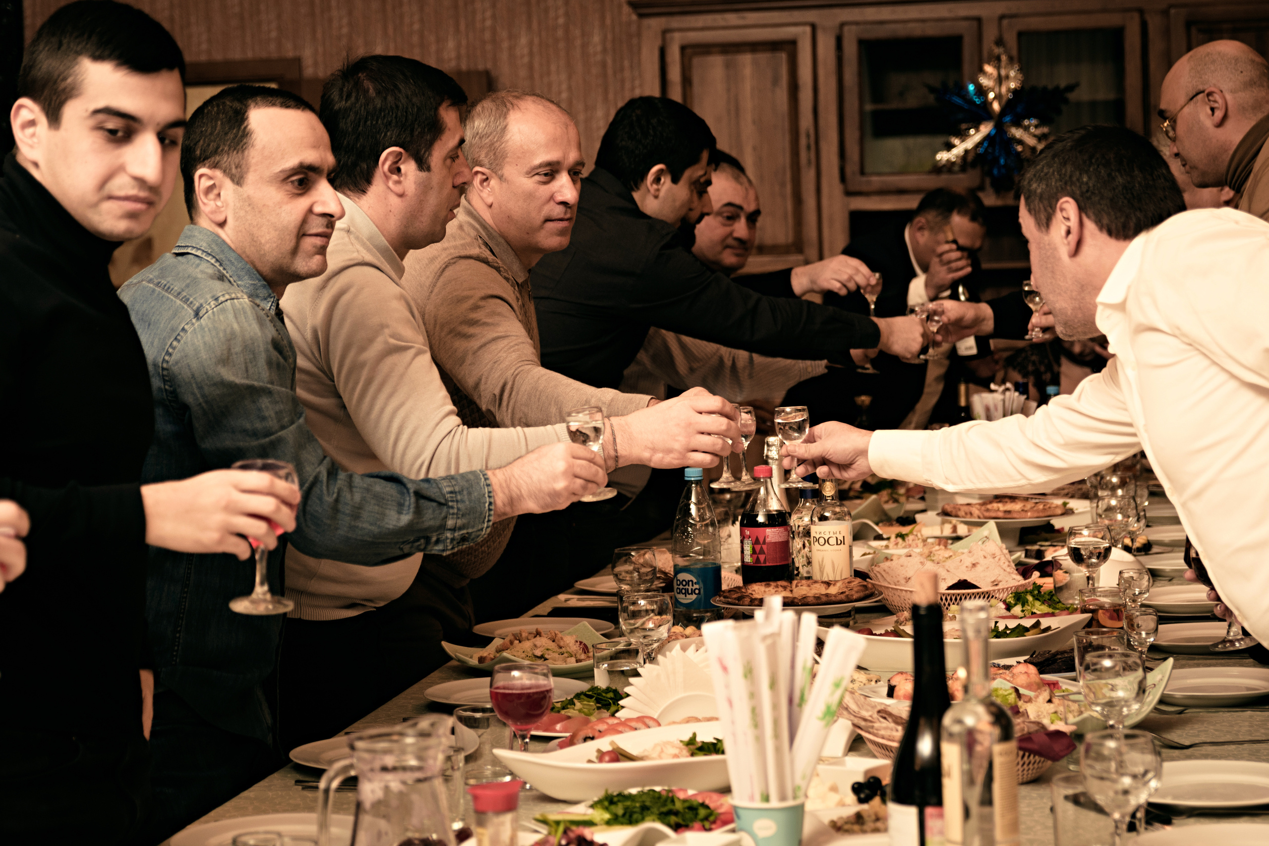 Банкет после крестин Элины М. Семейный и индивидуальный фотограф Life style в Санкт-Петербурге Мария