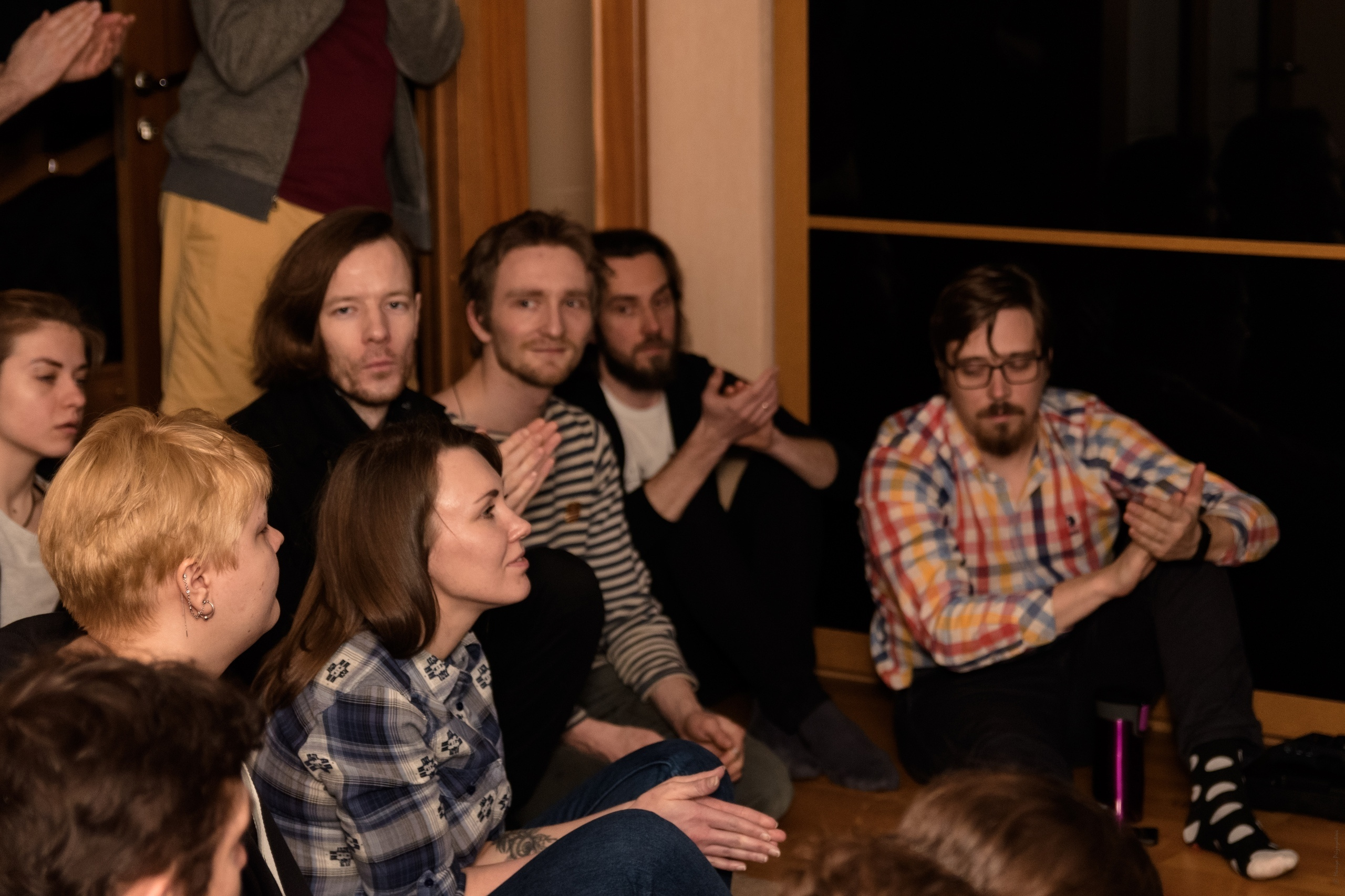 Репортаж с квартирника. Семейный и индивидуальный фотограф Life style в Санкт-Петербурге Мария