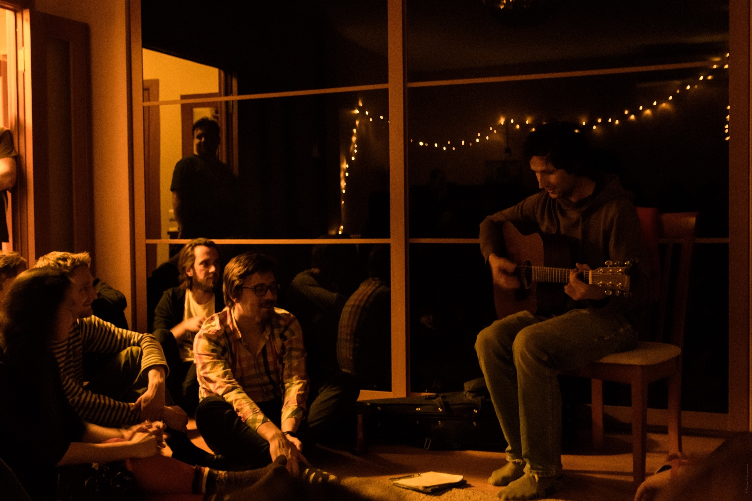 Репортаж с квартирника. Семейный и индивидуальный фотограф Life style в Санкт-Петербурге Мария