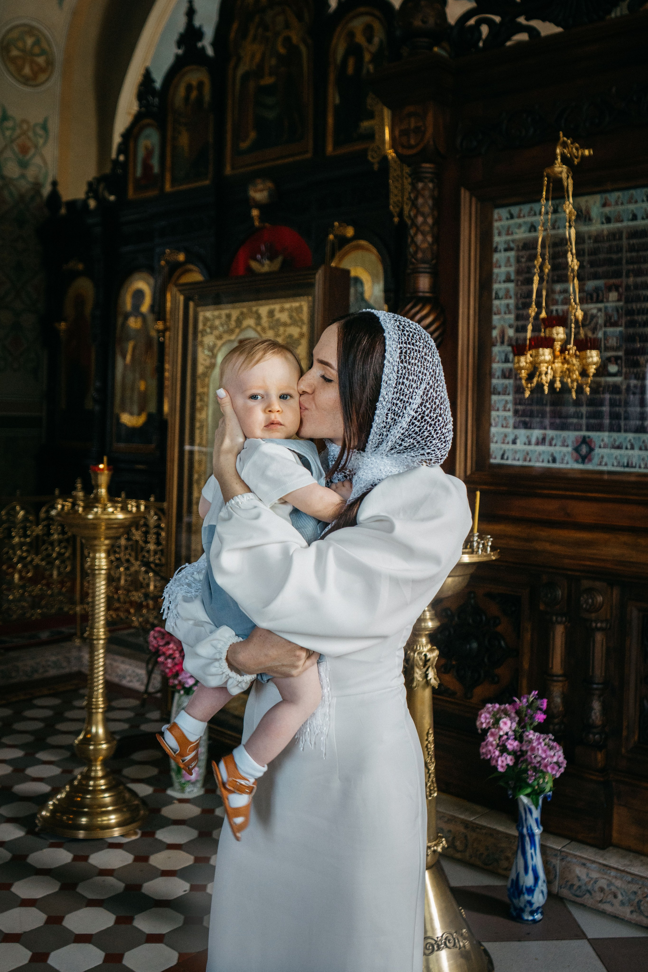 Крещение Филиппа. Семейный и детский фотограф г. Ногинск Катерина Ганюхина