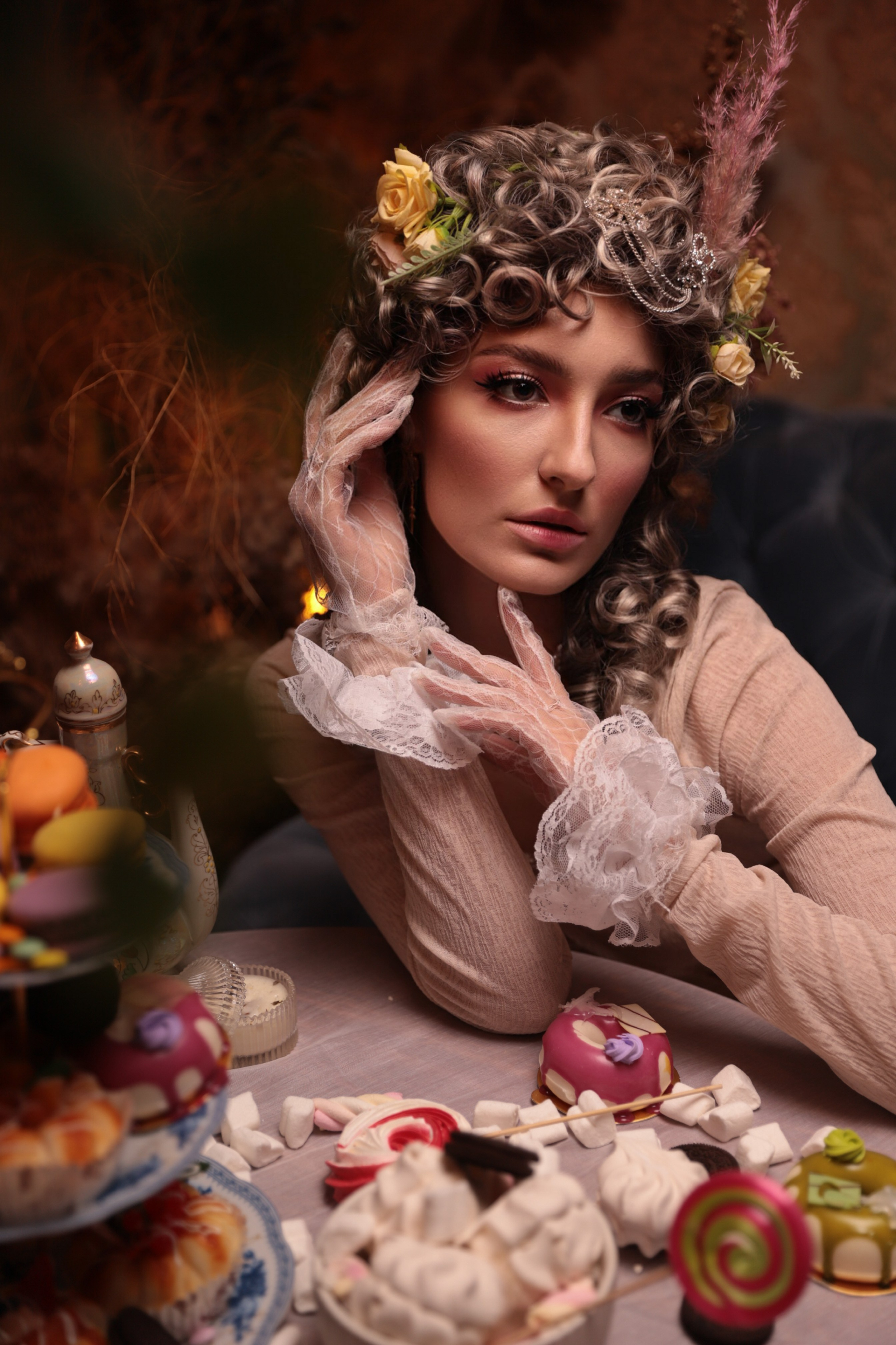 Придворные дамы. Фотограф Велькер Марина