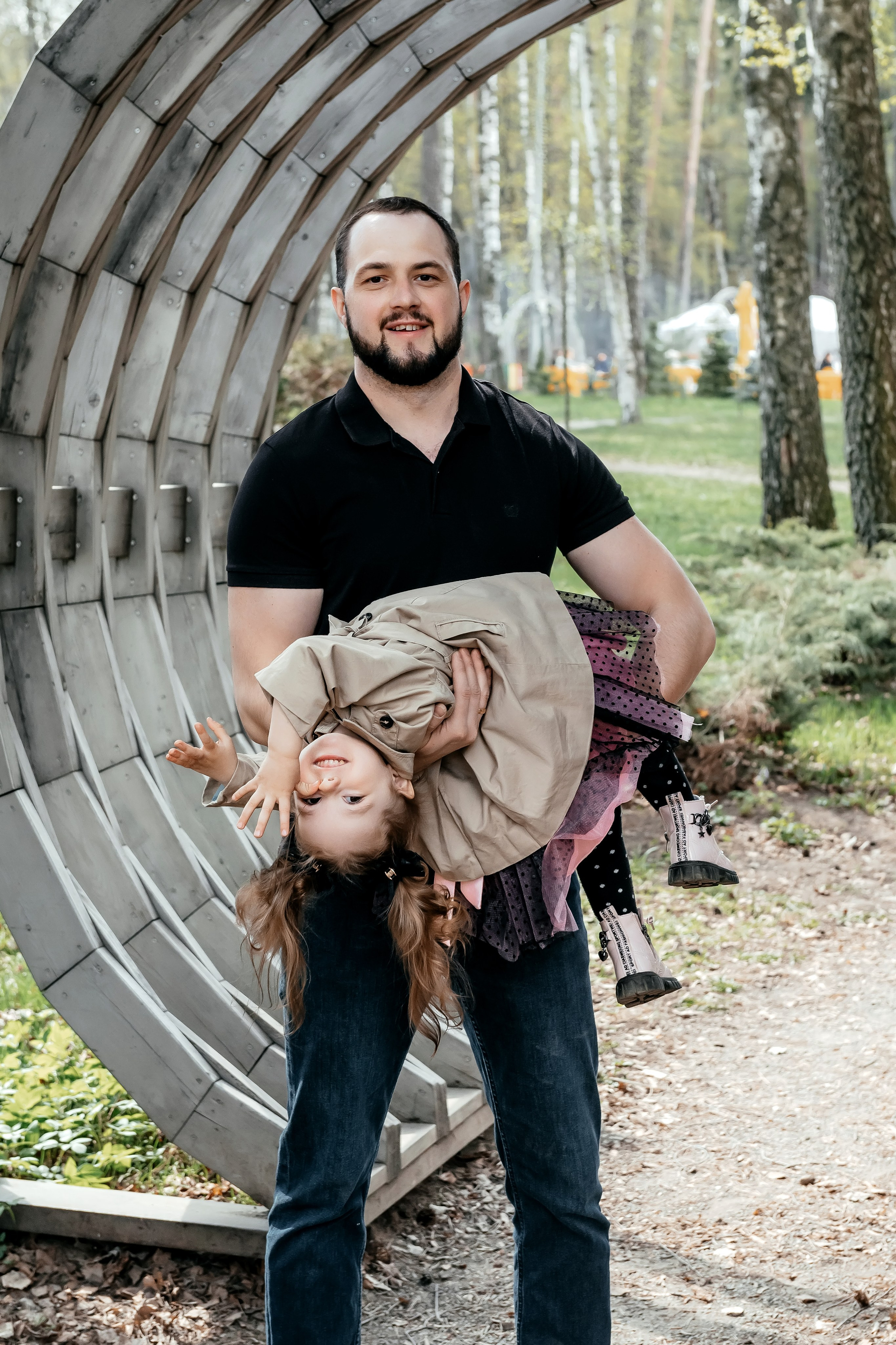 Кристина и семья, Ногинск, парк. Свадебный и семейный фотограф Виктория Носачёва. Щелково, Москва и МО
