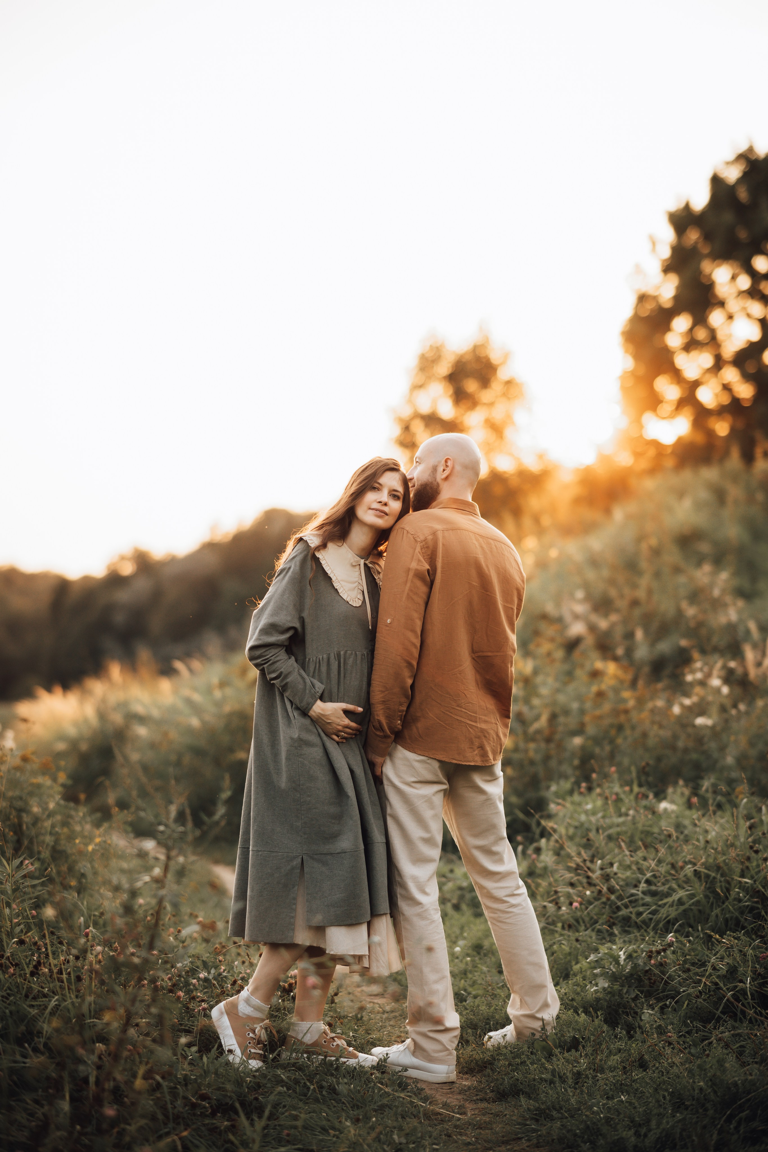 Фотосессия беременности на природе. Семейный фотограф Москва Юлиана Фетисова