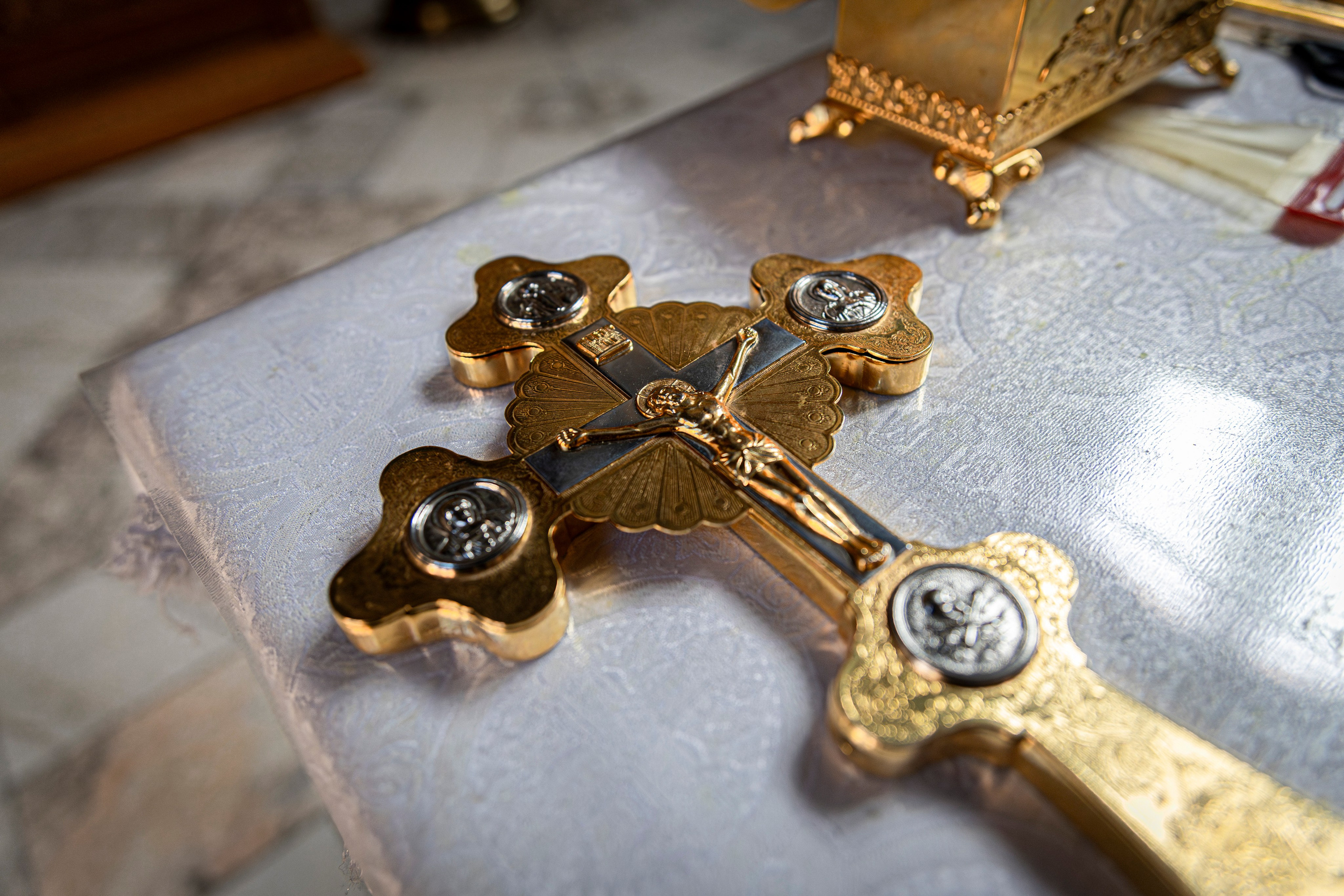 Крещение Алексея, Стефании и Александра. ТОП Фотограф на Крещение и Венчание Железногорск Алексей Мещеряков