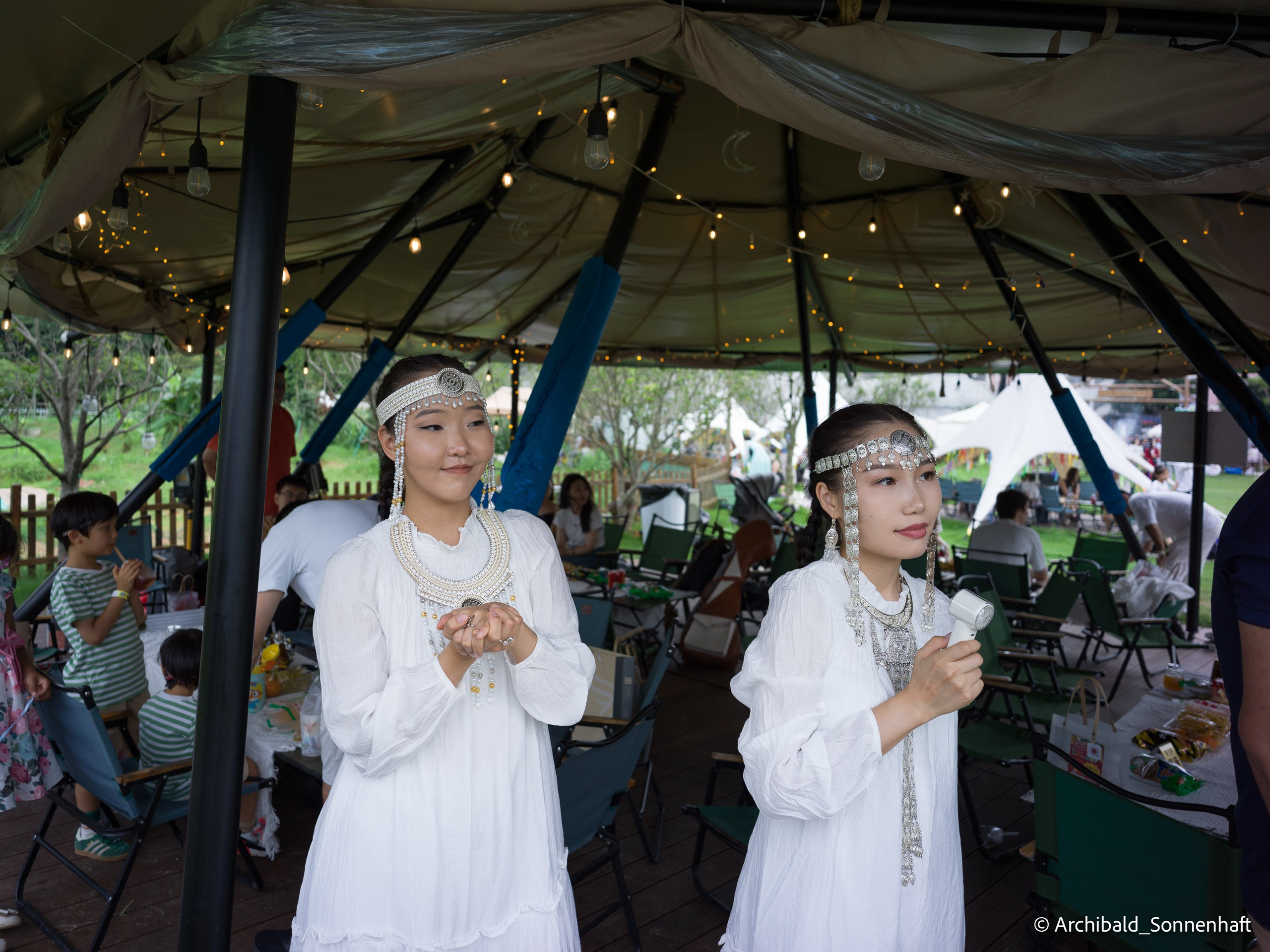 Yakuts festival of rebirth of nature after a hard winter. Photographer in Guangzhou, China. Archibald Sonnenhaft