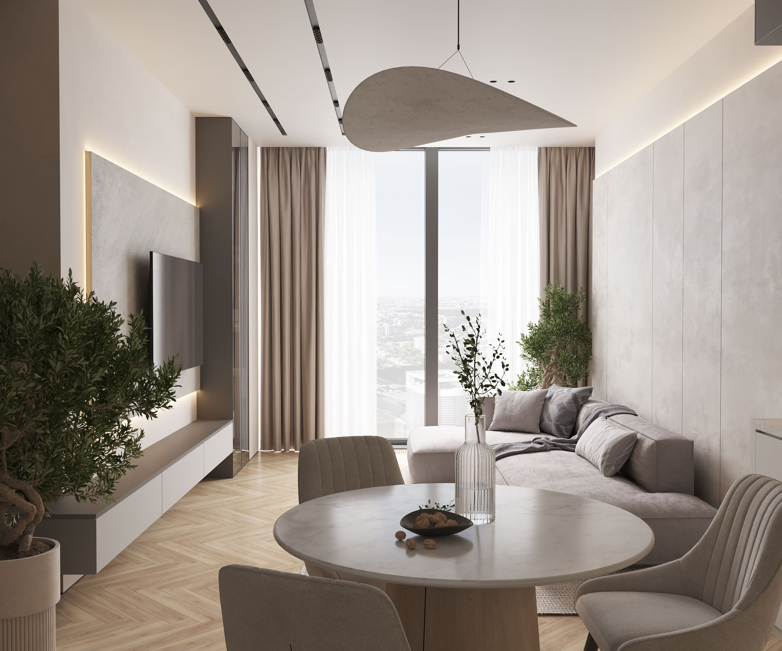 Проект Newa Towers. Artstudio17 Дизайн-студия Ирины Чабан в Москве