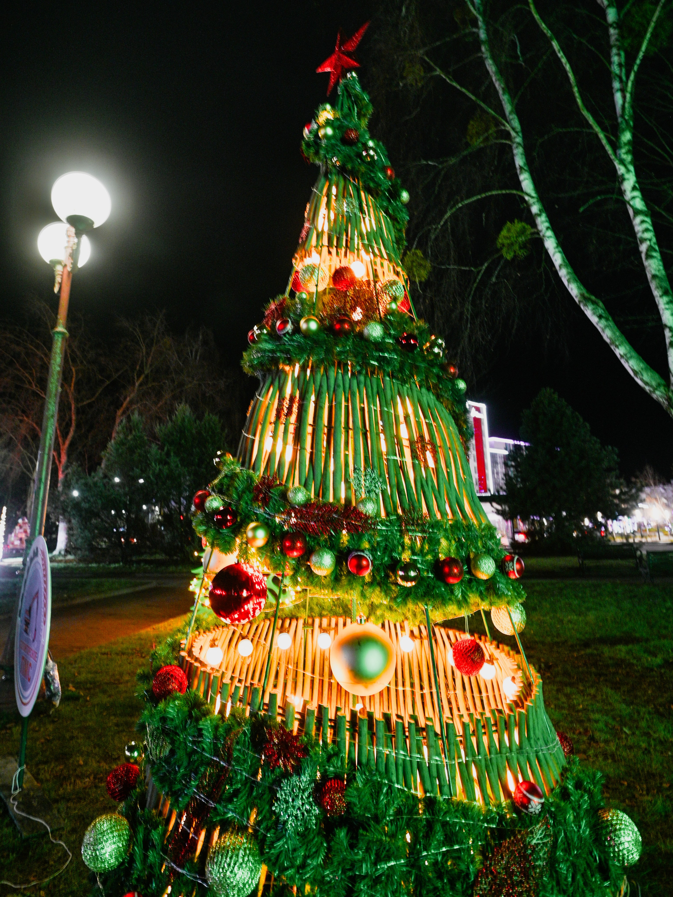 Новогодние украшения 2026. Фотограф Олег Юршевич Солигорск Минск