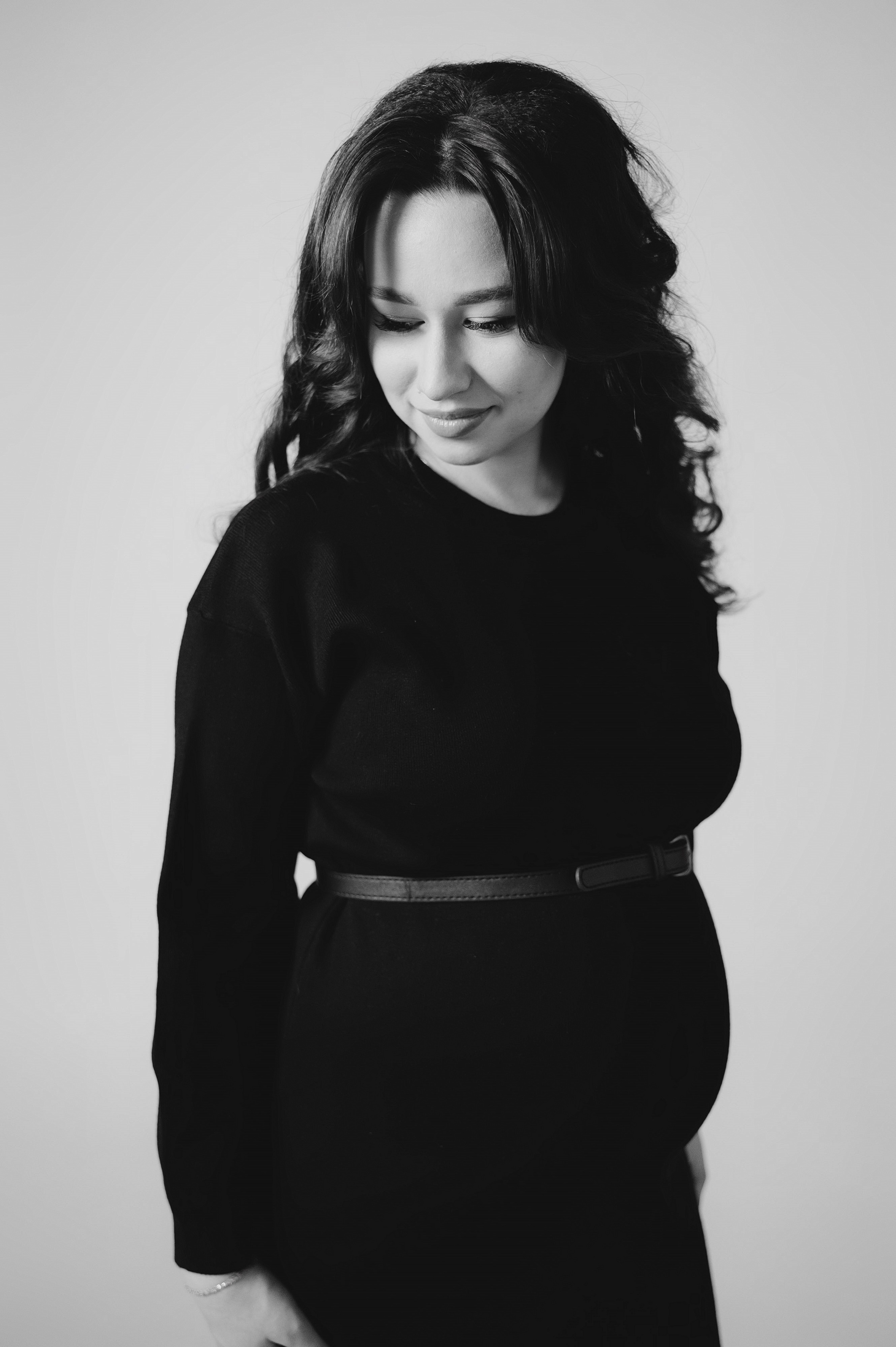 В ожидании. Студийное ЧБ. Фотограф в Переславле-Залесском Алексей Погосов