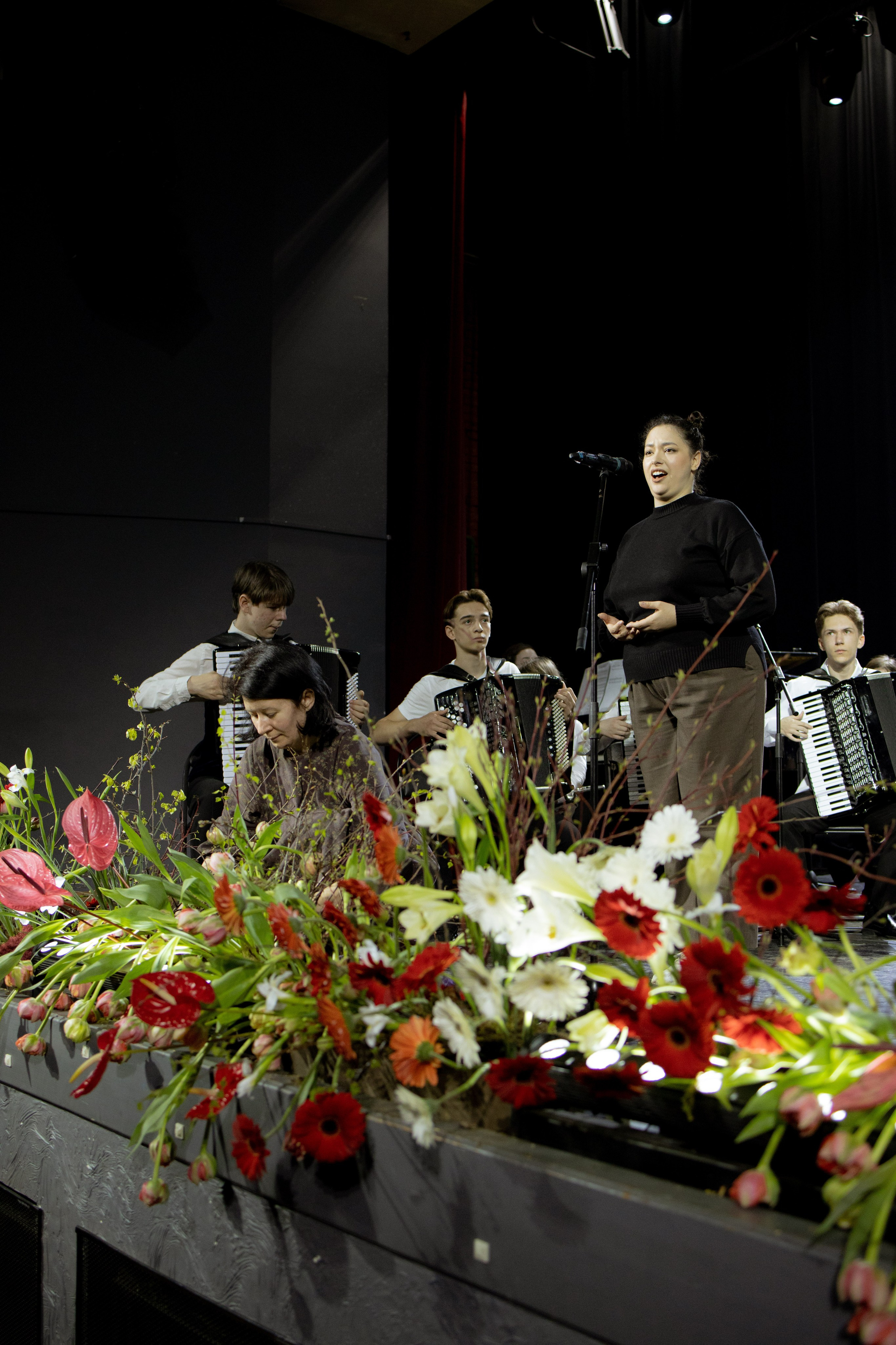 Оформление Отчетного концерта Музыкальной школы Глазунова. Оформление свадеб, декор свадеб Вера Маркова, Москва