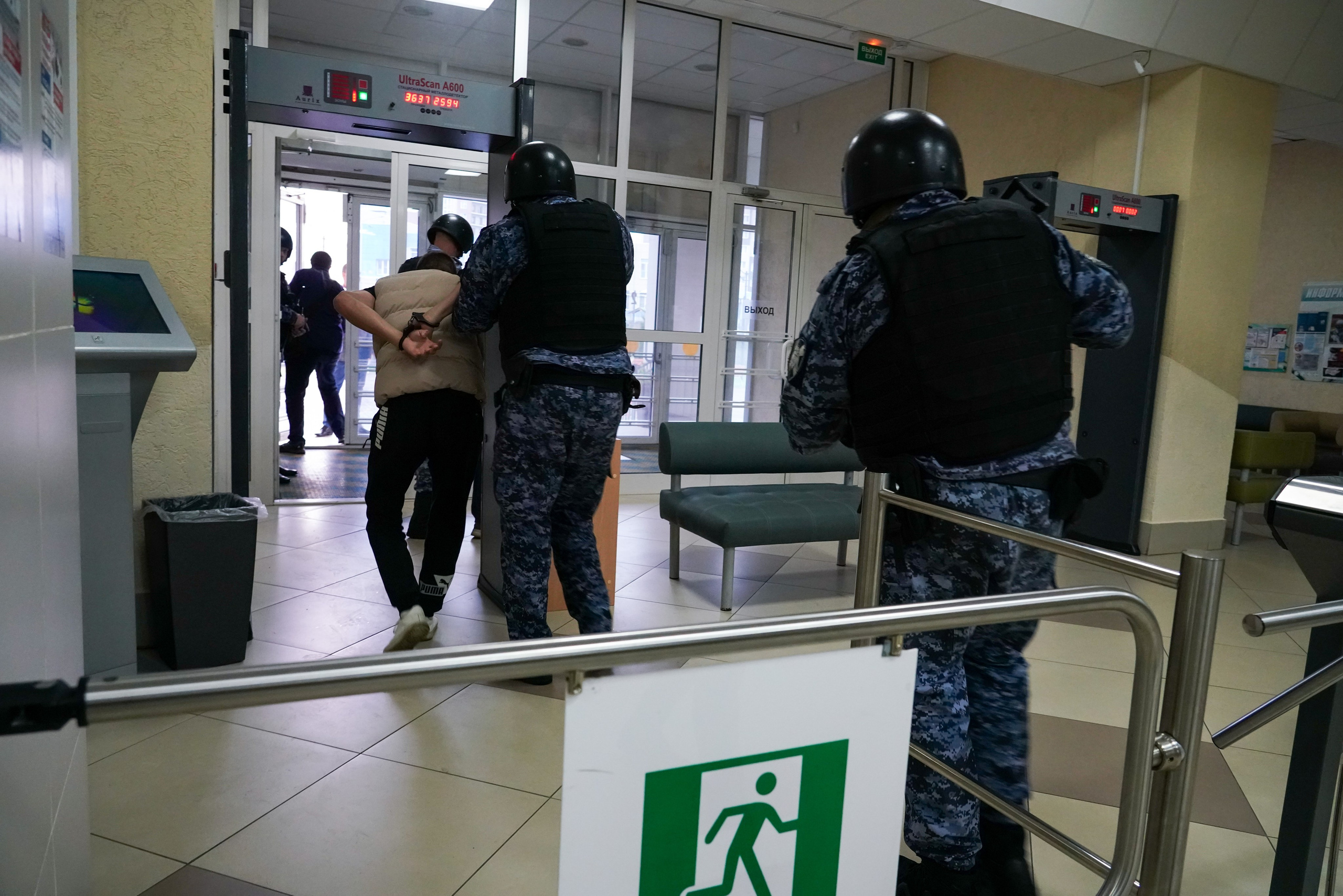 Всероссийские учения по антитеррористической угрозе. Фотограф Кемерово