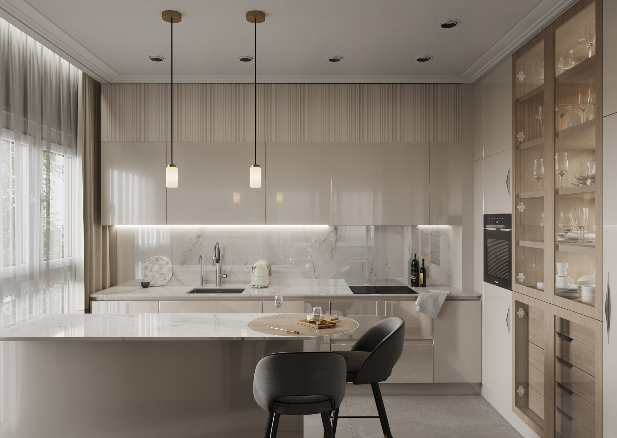 Берлин. Дизайн Марина Павлюченкова. 3D визуализатор интерьеров Ксения Жарко