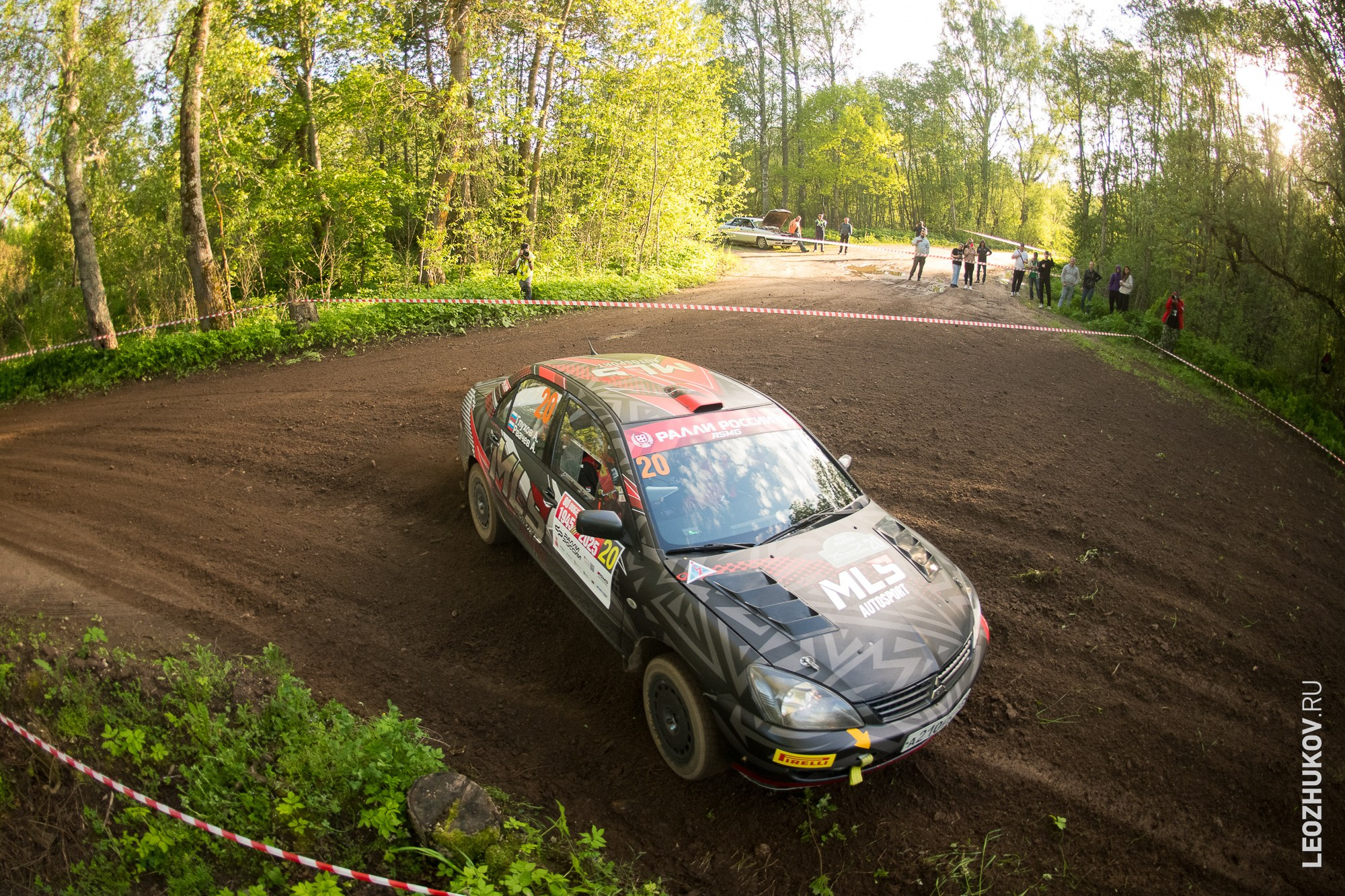 Rally Pushkinskie gory 2025. Sports photographer Leonid Zhukov