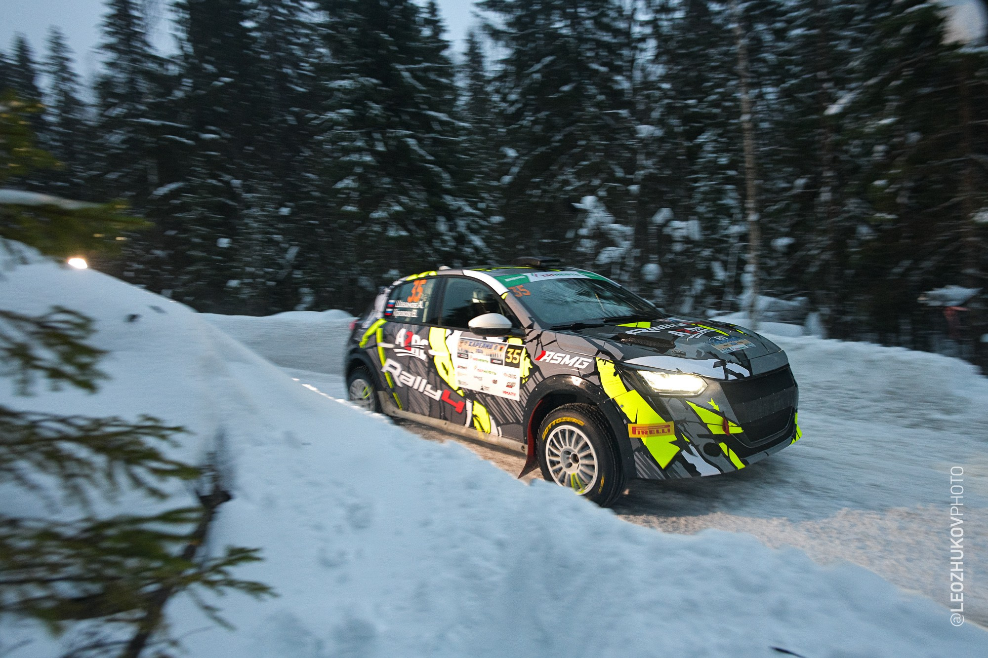 Rally Karelia 2026. Sports photographer Leonid Zhukov