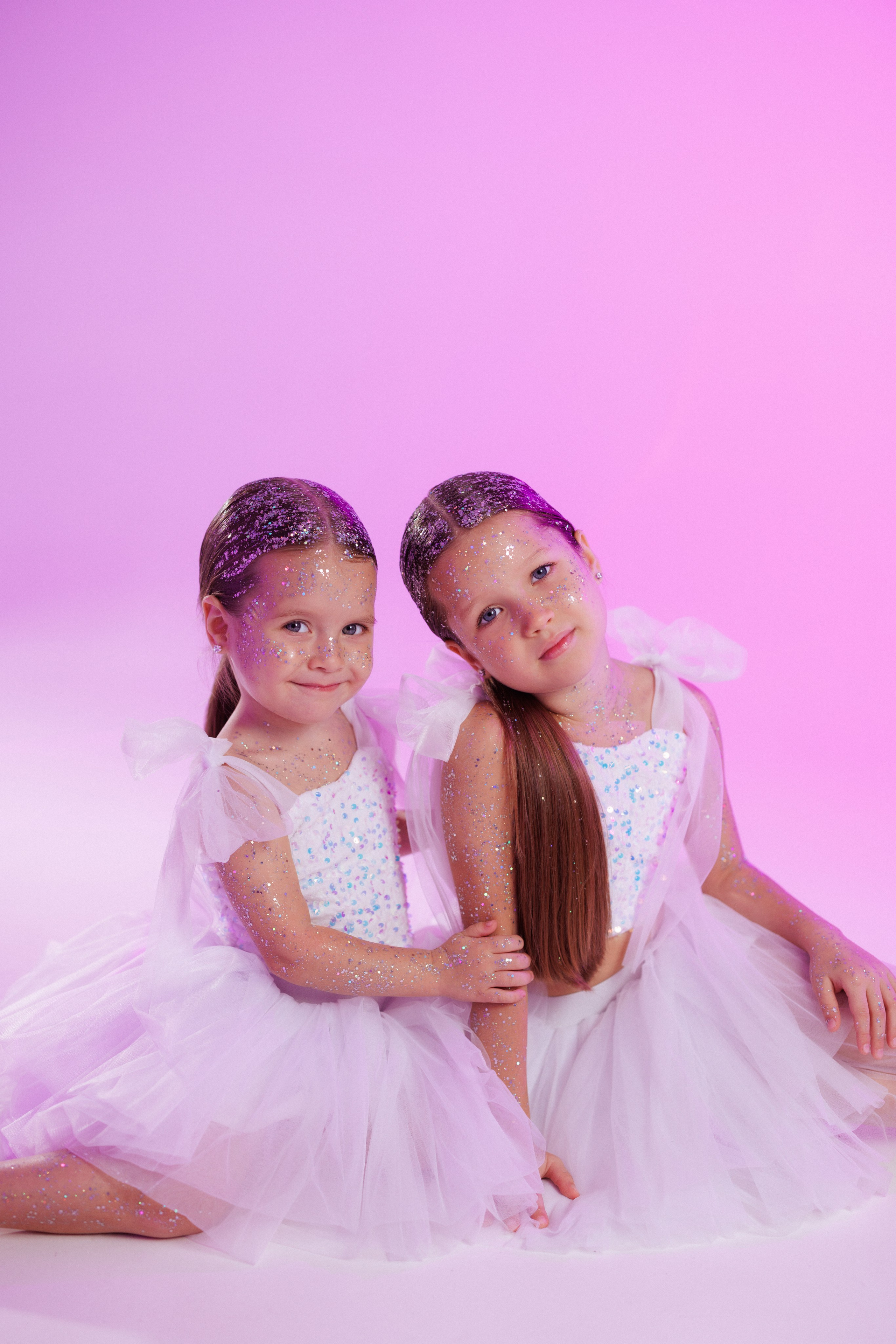 Детская фотосессия с блёстками на теле и лице. Семейный и детский фотограф в Краснодаре Анна Трашкова
