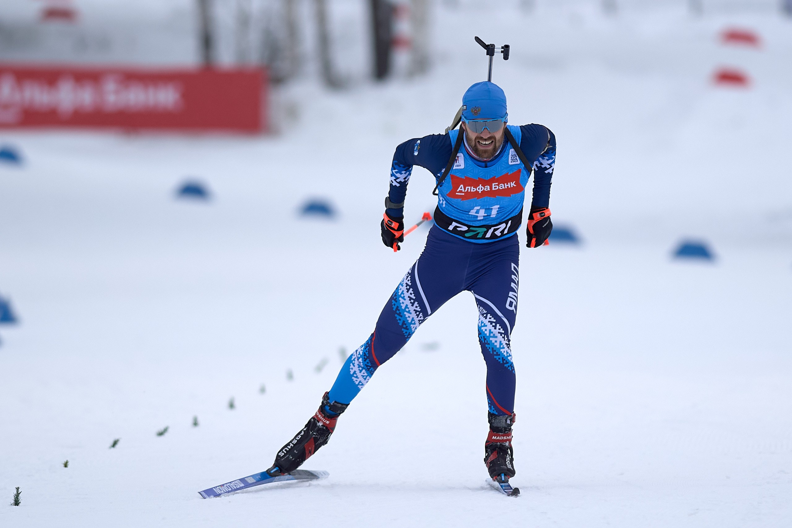 Биатлон. Чемпионат России — 2024/2025, 3-й этап, Ижевск. Ижевская винтовка. Спортивный репортажный фотограф в Ижевске Сергей Мерзляков