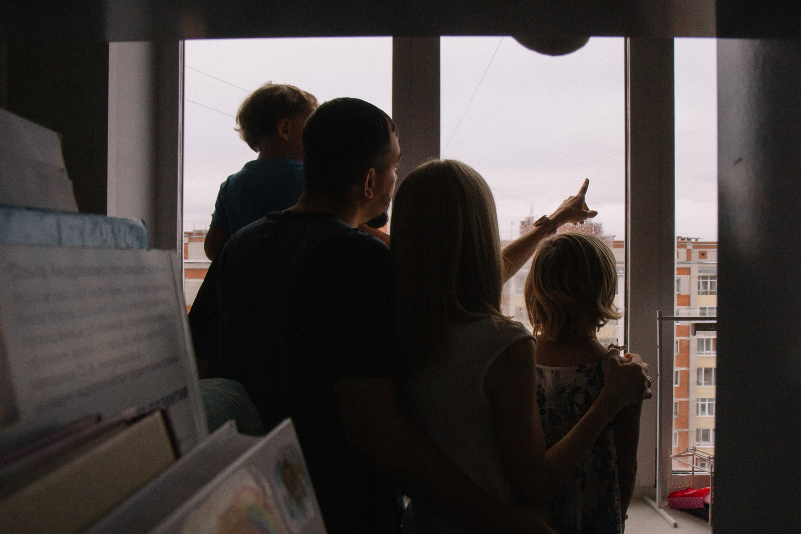 Семейная домашняя фотосессия. Семейный фотограф в Томске Максимова Екатерина