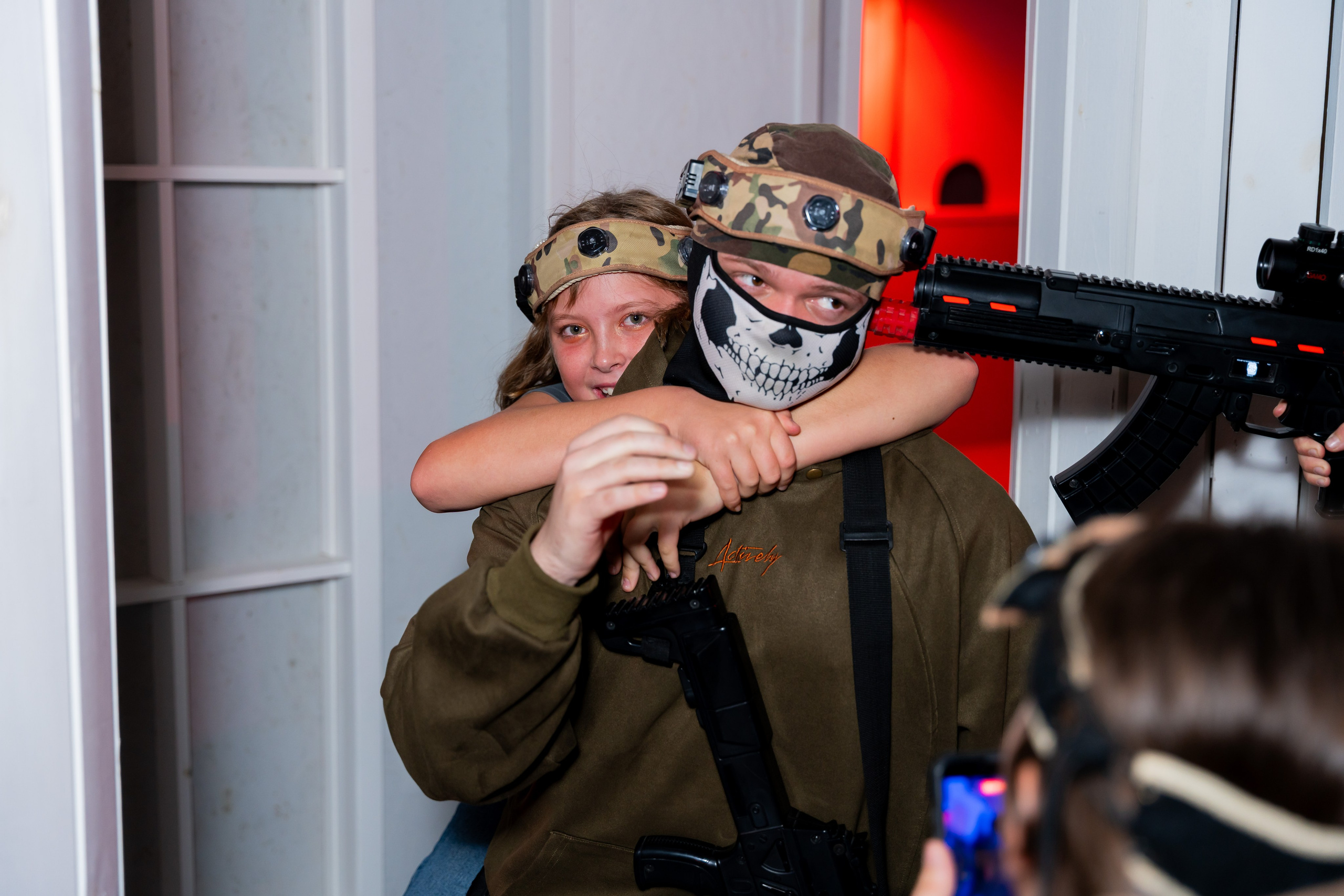 Лазертаг. Фотограф Юлия Попова