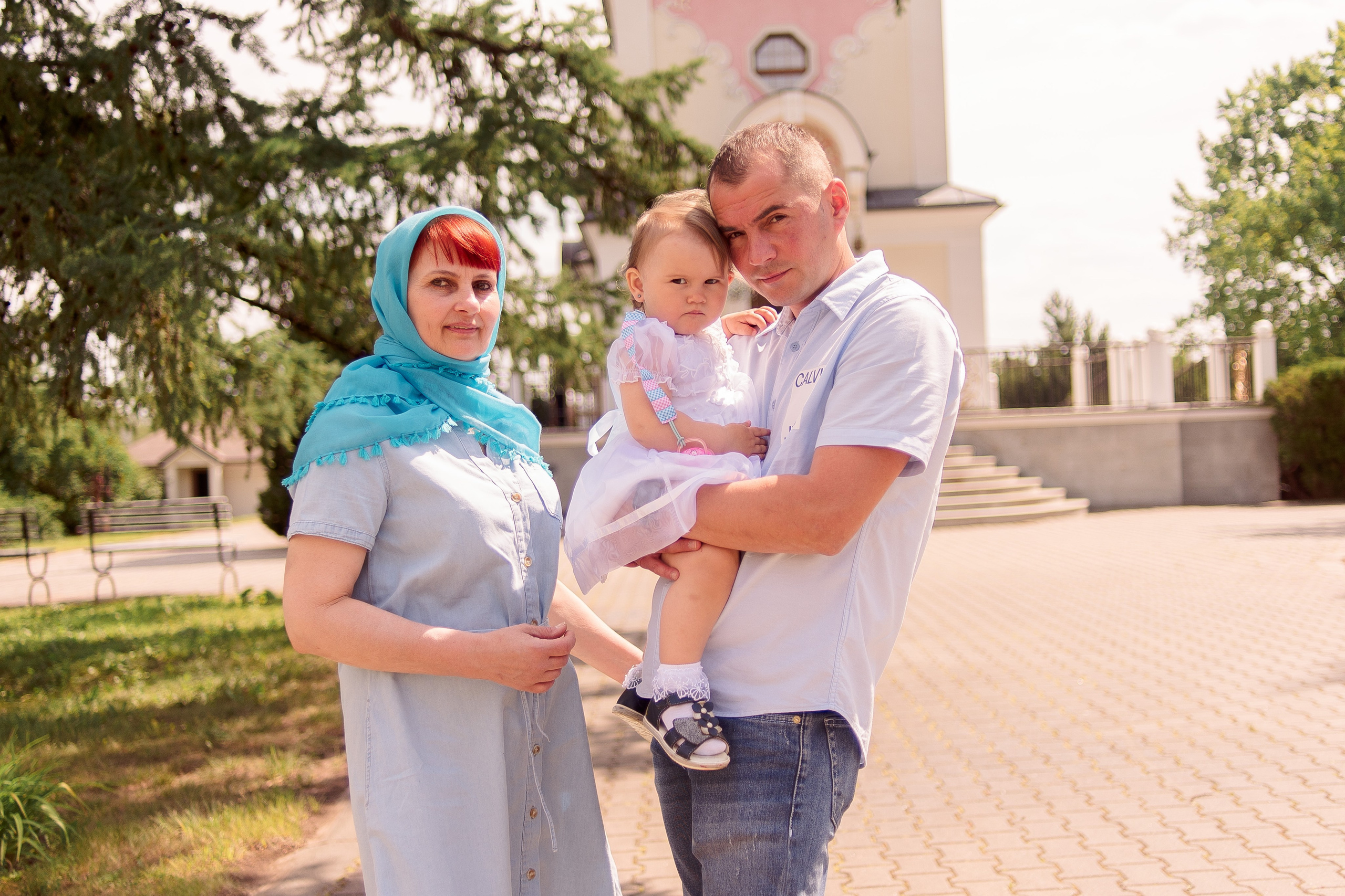 Крещение Ники. Фотограф Юлия Попова