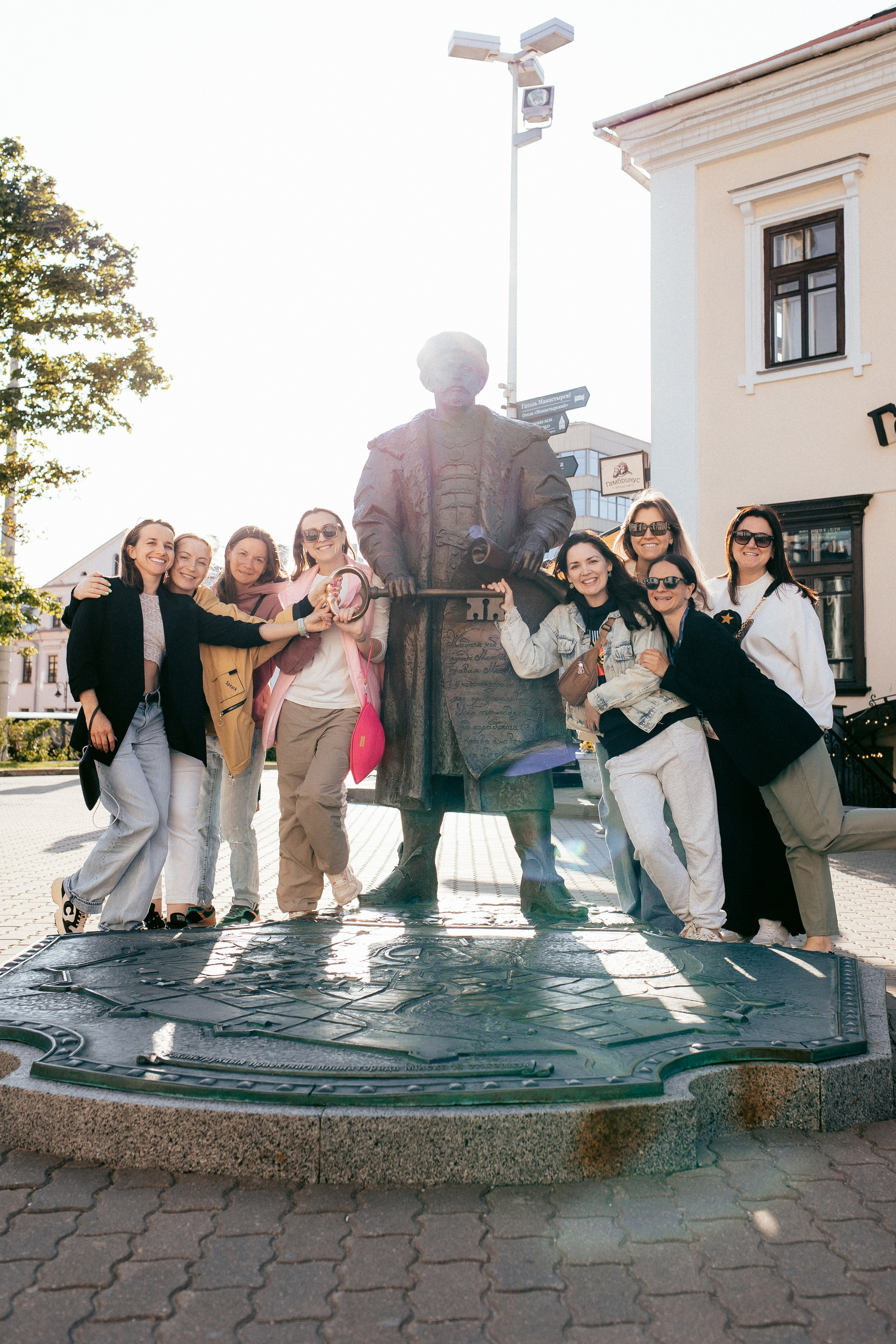 Туристы в Минске. Портретный фотограф в Минске Анна Волейко