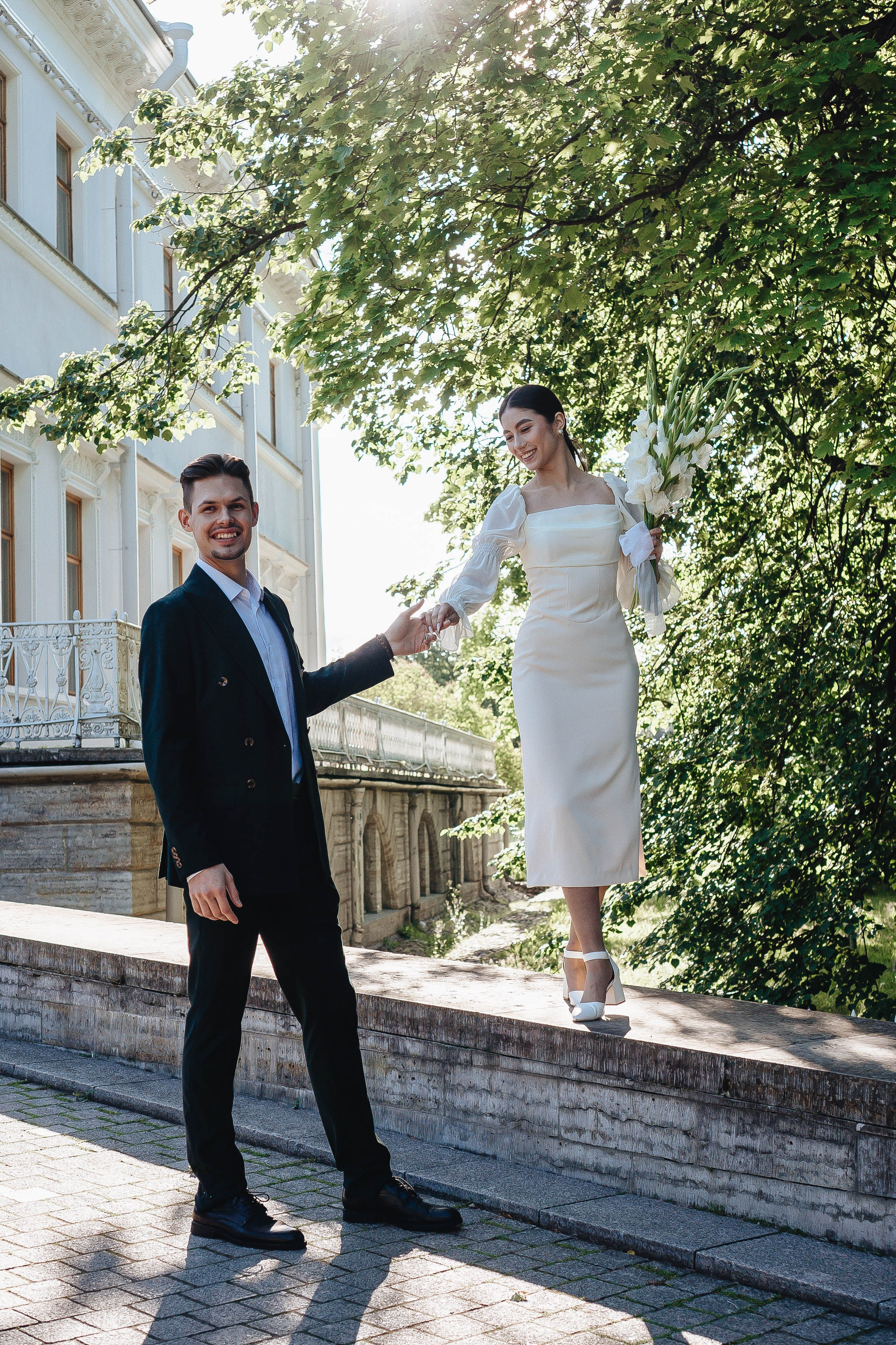 СВАДЕБНАЯ СЬЕМКА НА РАССВЕТЕ НА ЕЛАГИНОМ ОСТОРОВЕ. Профессиональный фотограф, Санкт-Петербург — Виктория Богомолова