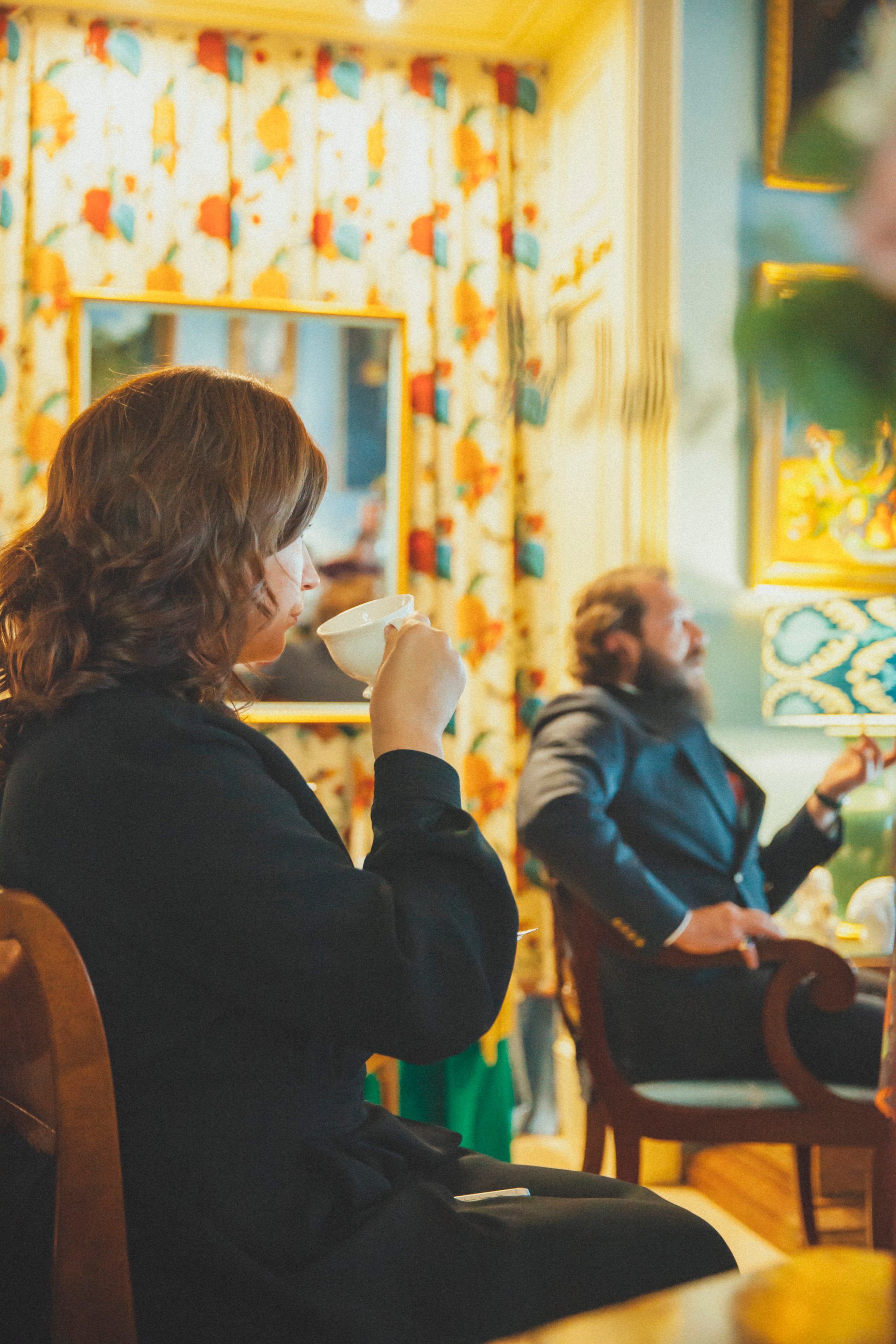 Фарфоровая экспедиция в Петербурге. Ольга Черешнева. Фотограф Александра Степанова